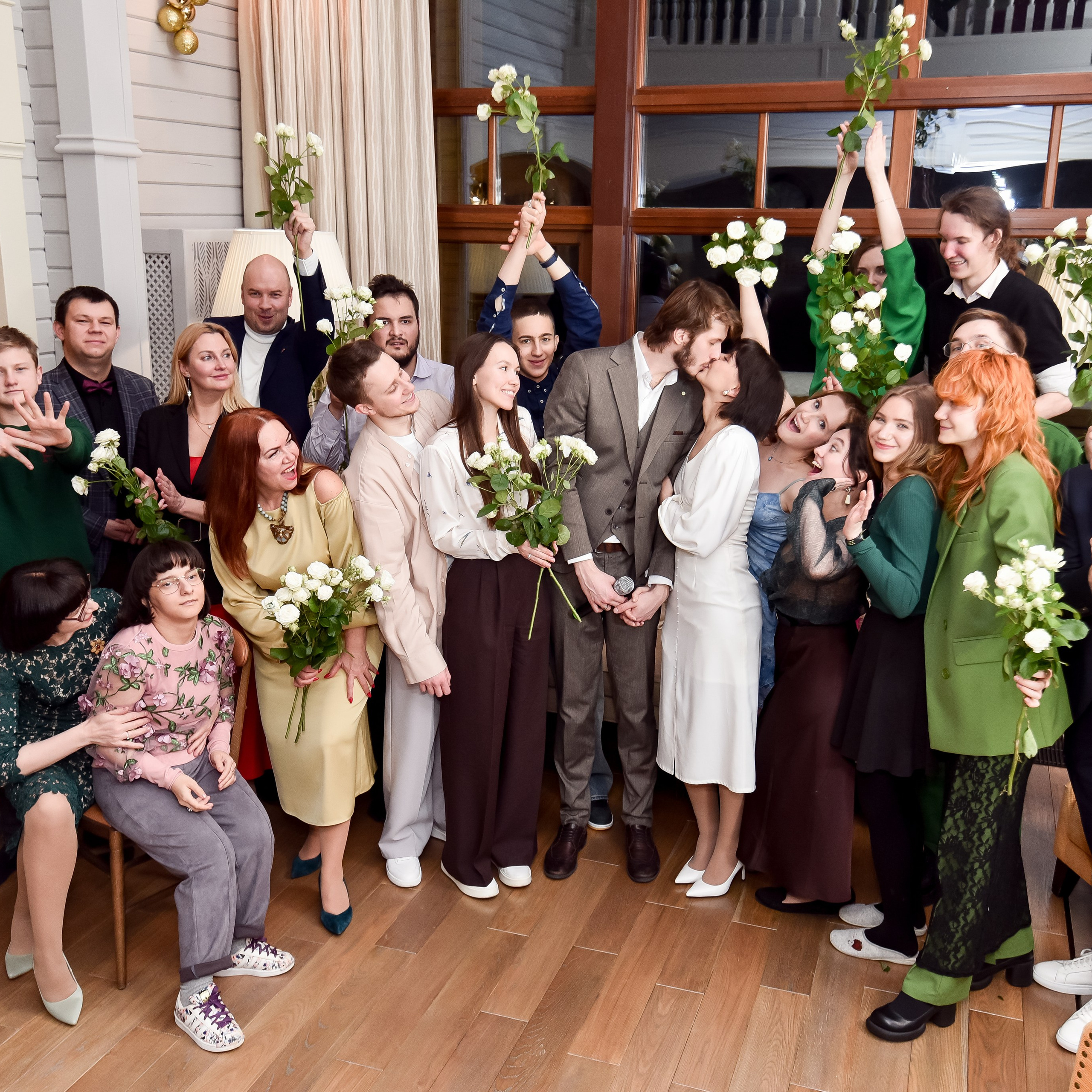 Репортажная съёмка свадебного банкета в&nbsp;Подмосковье