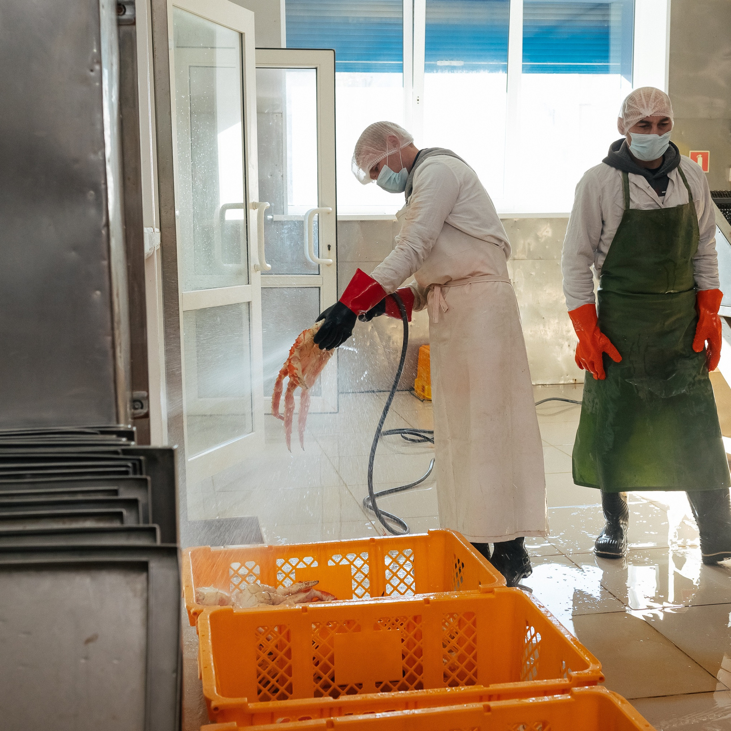 Сьемка производства Приморья