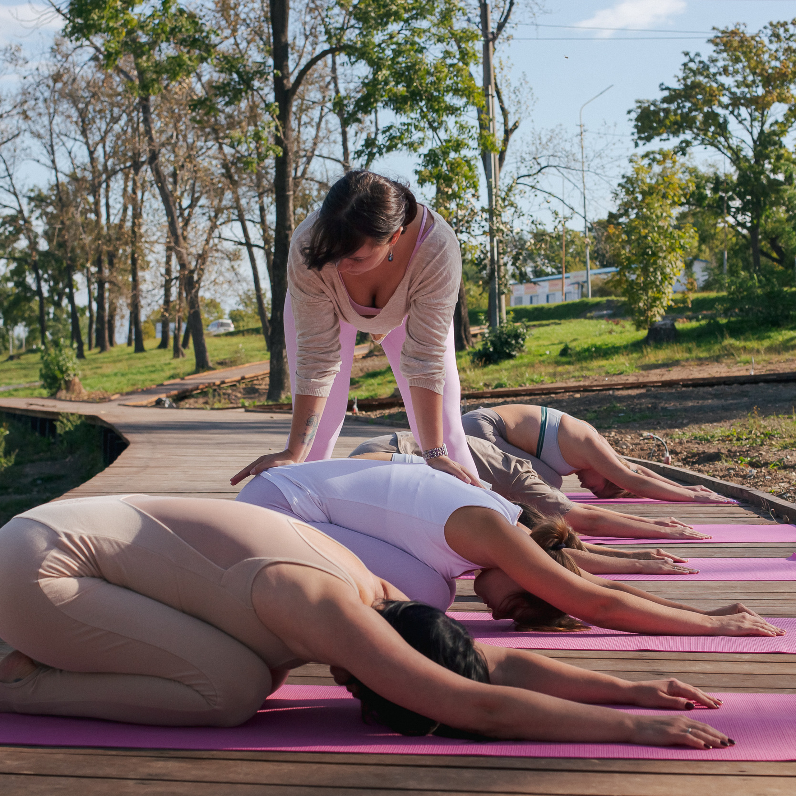 Фотоконтент для центра йоги 2022