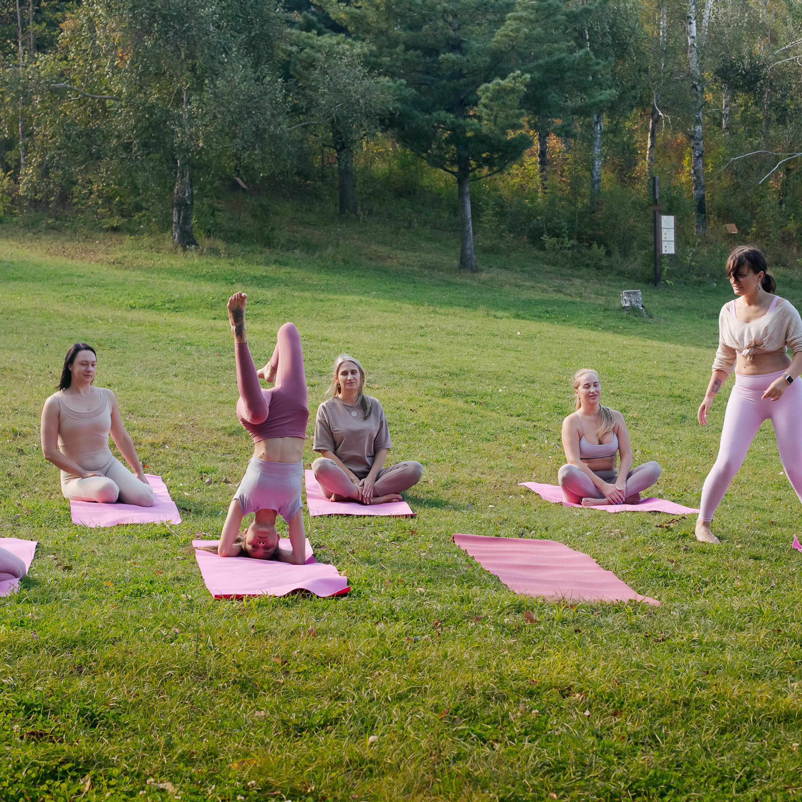 Фотоконтент для центра йоги 2022