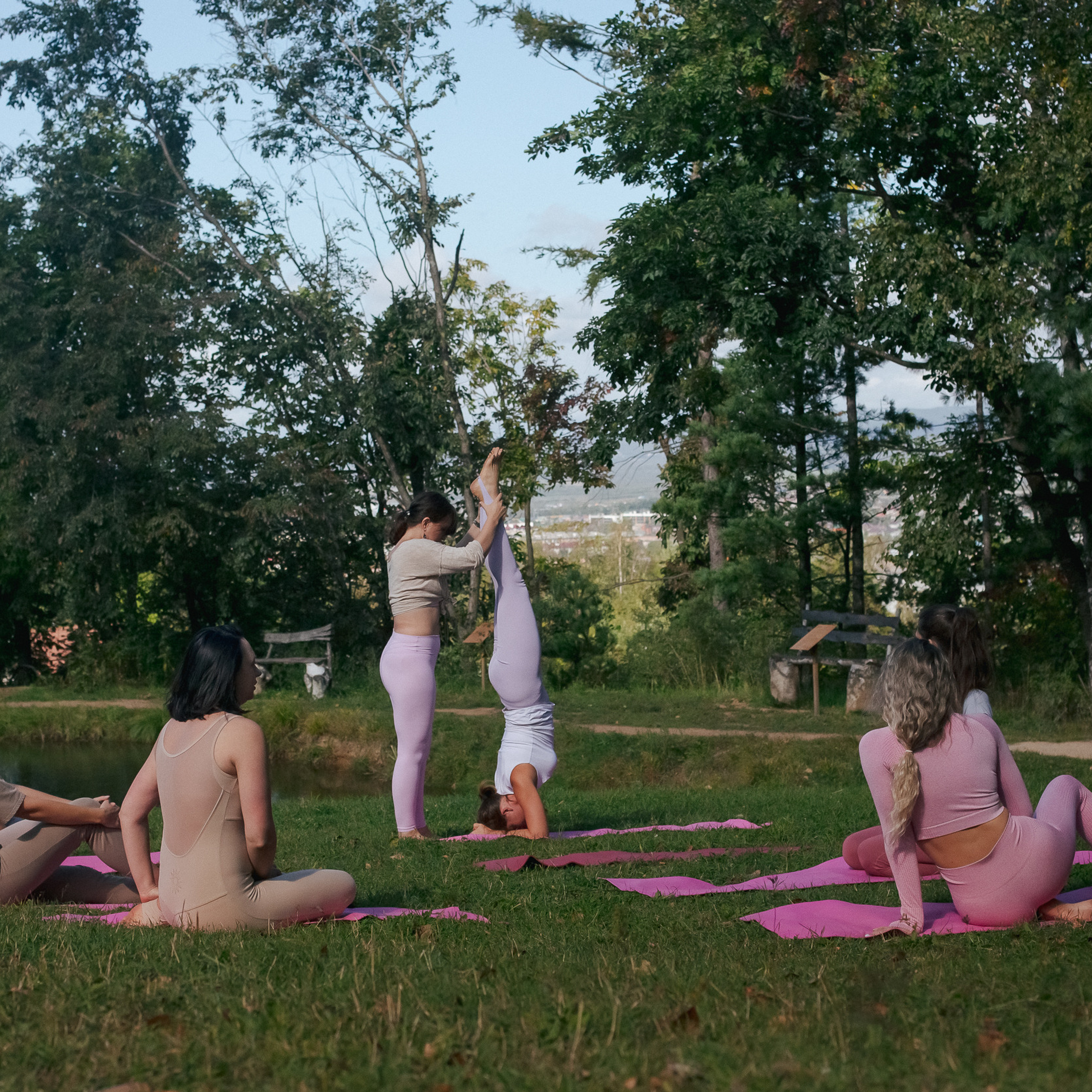 Фотоконтент для центра йоги 2022