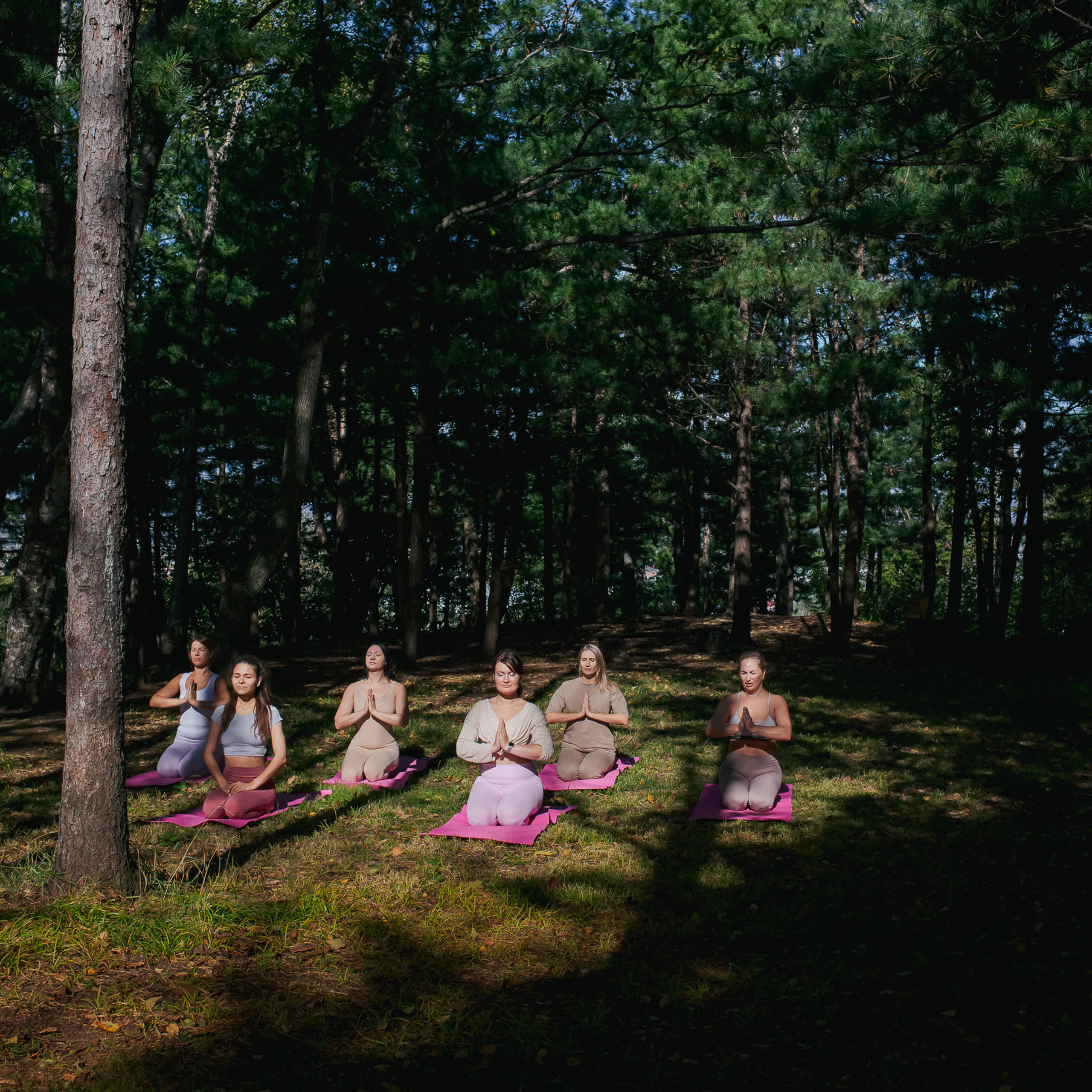 Фотоконтент для центра йоги 2022