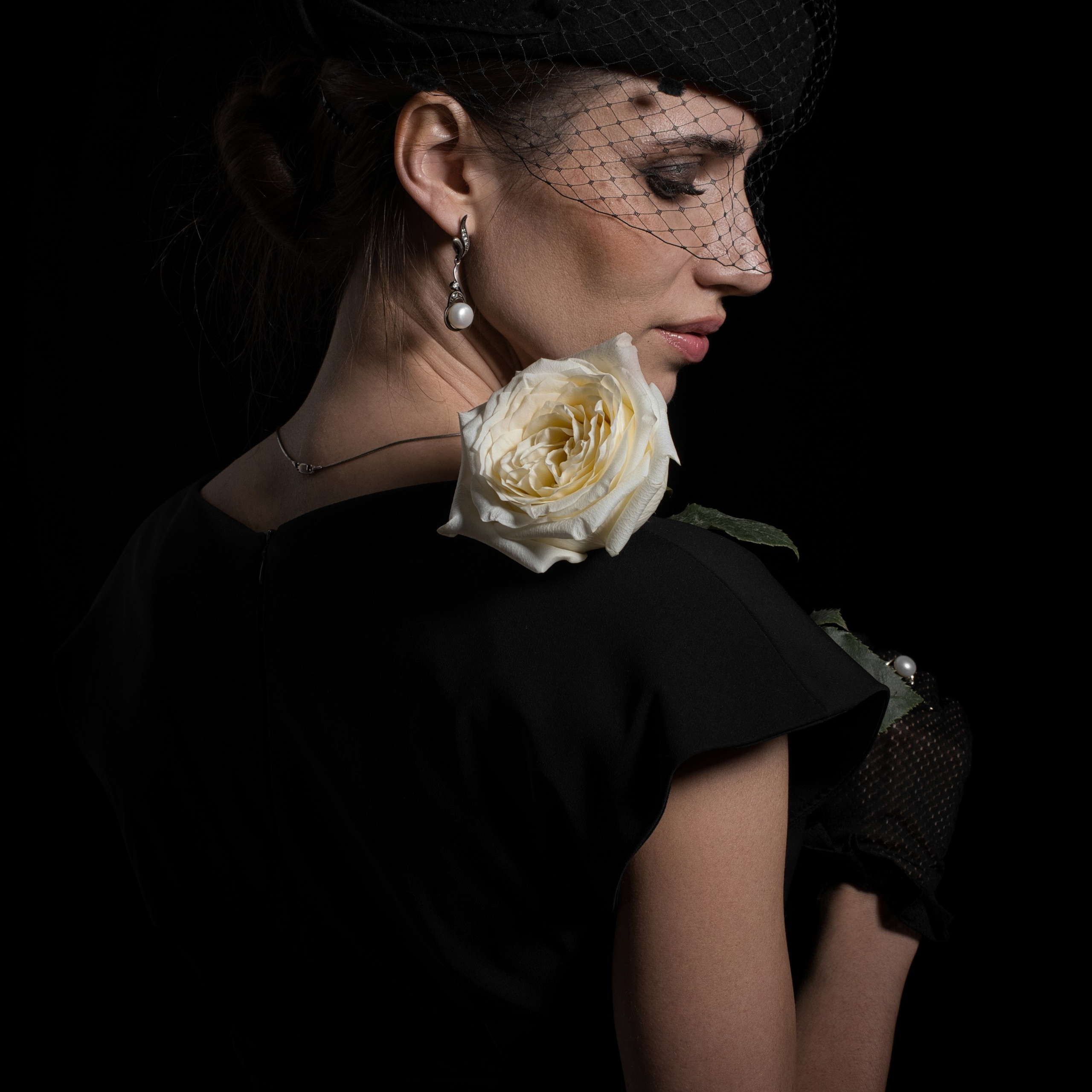 Роза в&nbsp;вуали