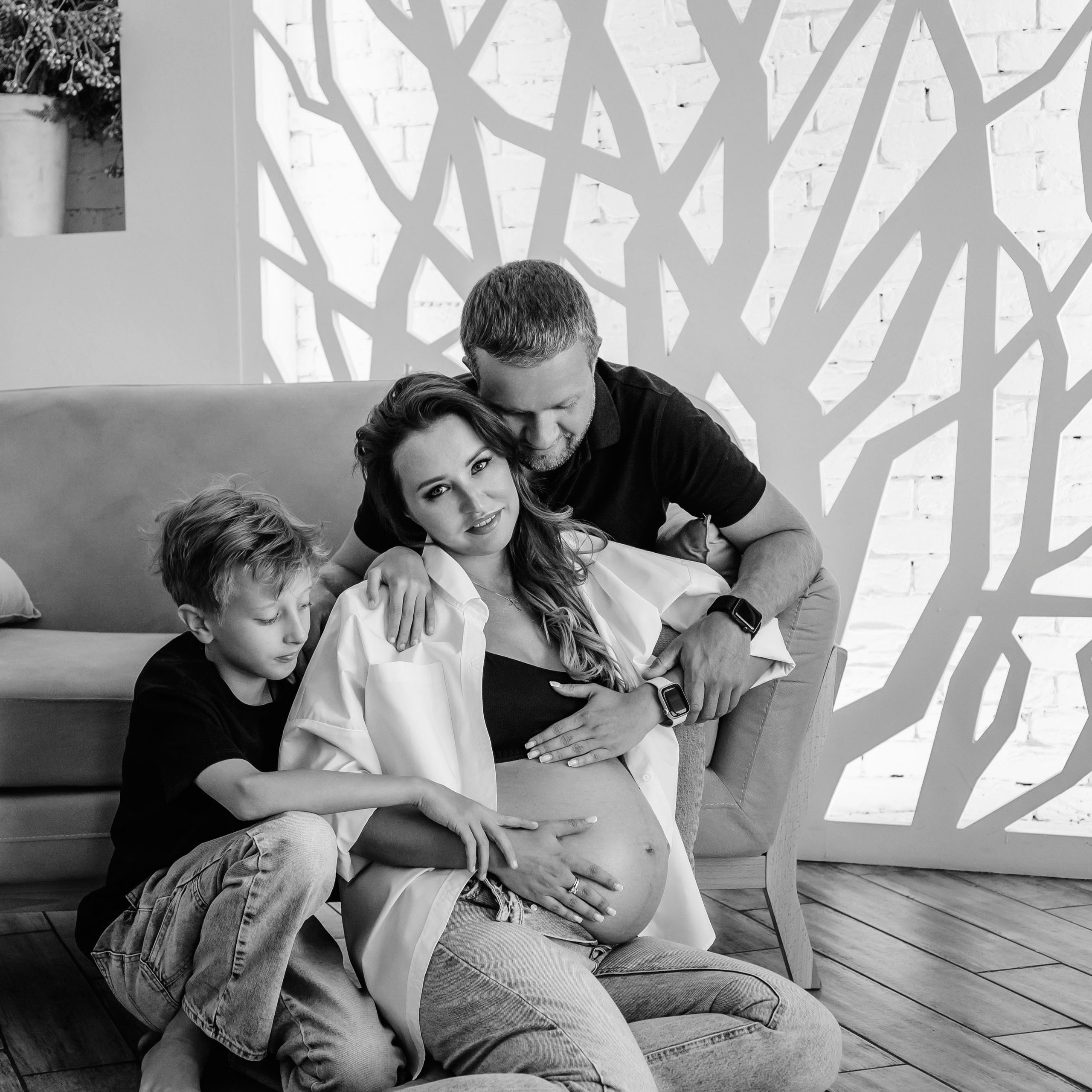 Настя, Лёша и Андрей