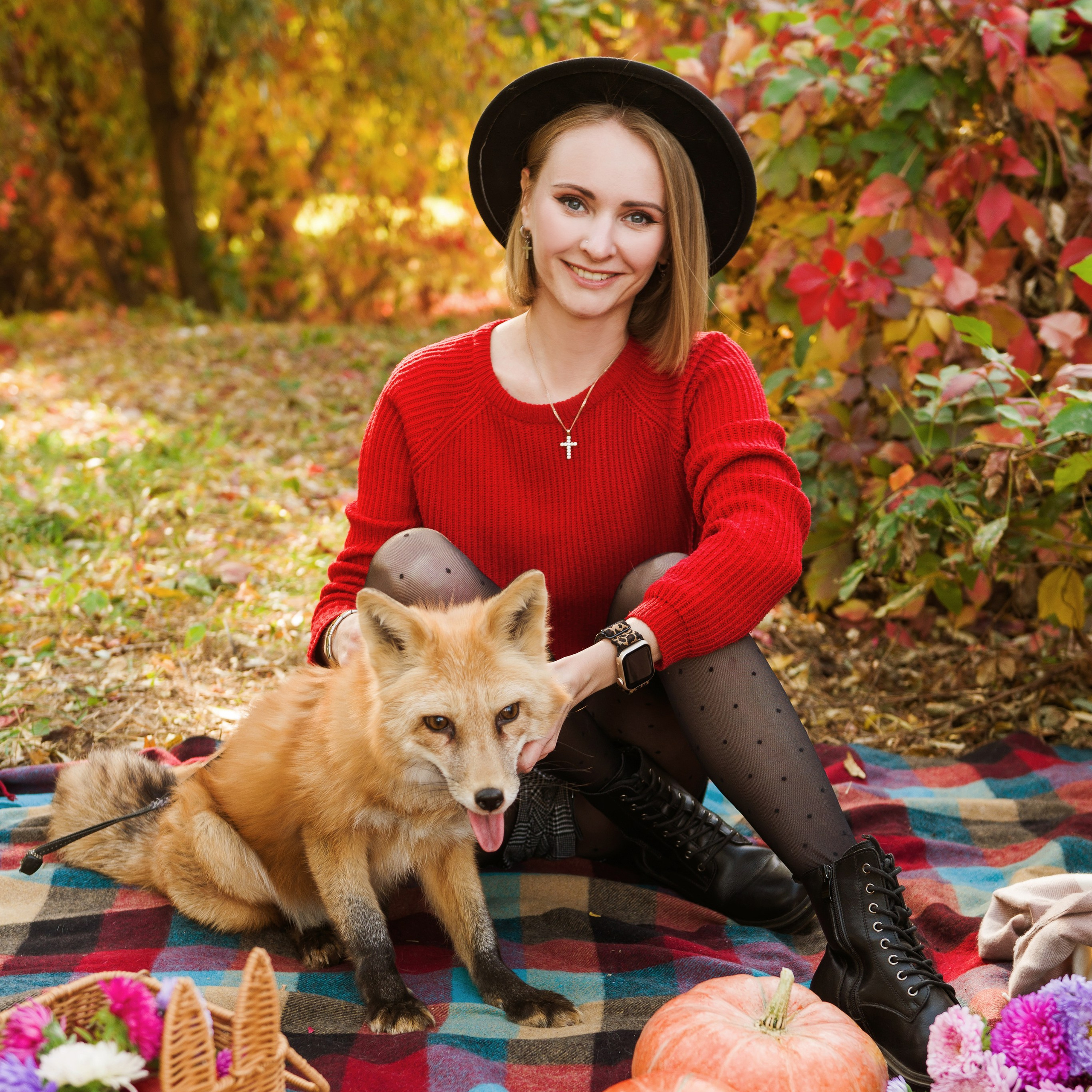 Прогулка с&nbsp;лисой