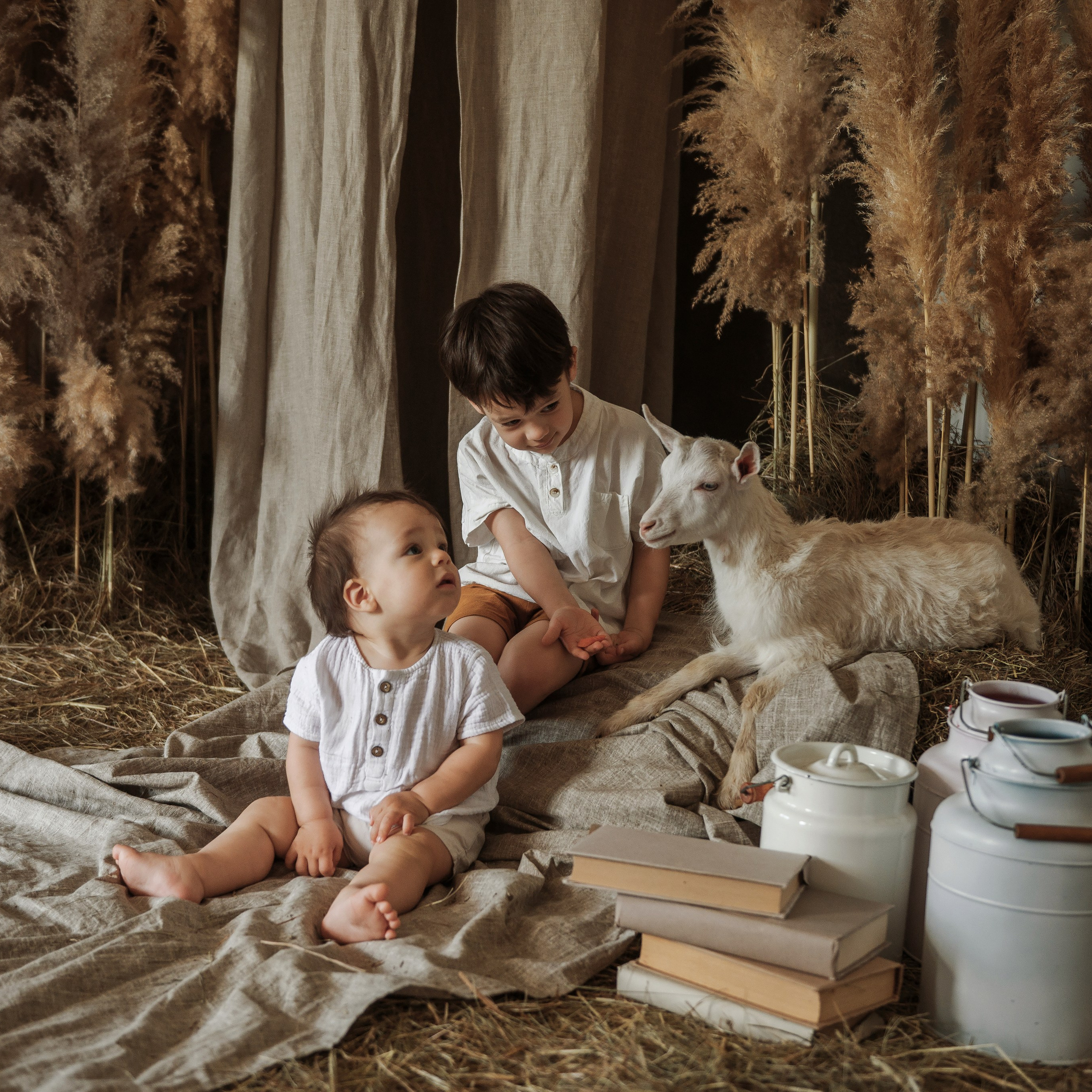 Съемка с&nbsp;козликом