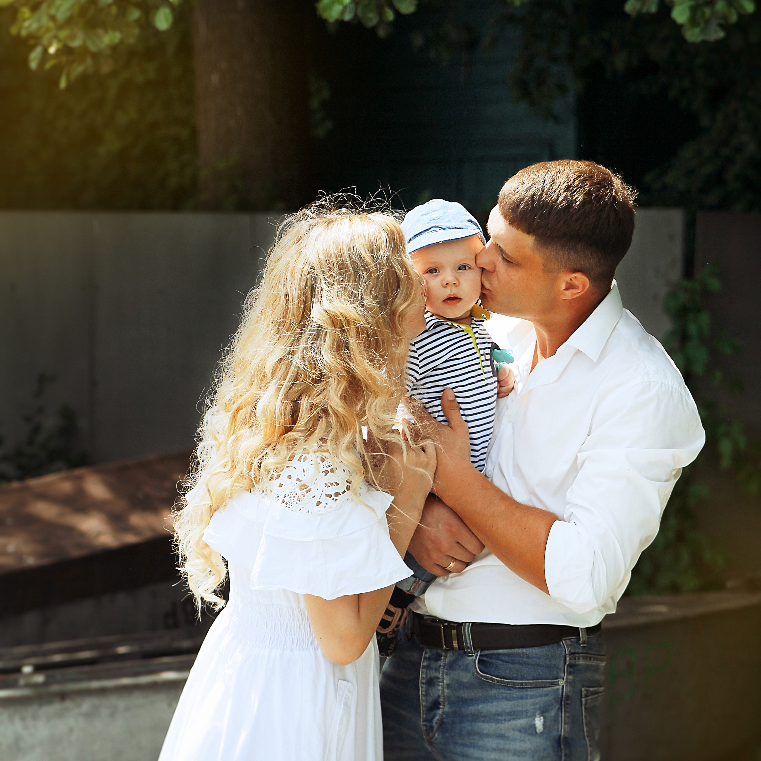 Ксения, Андрей и Арсений