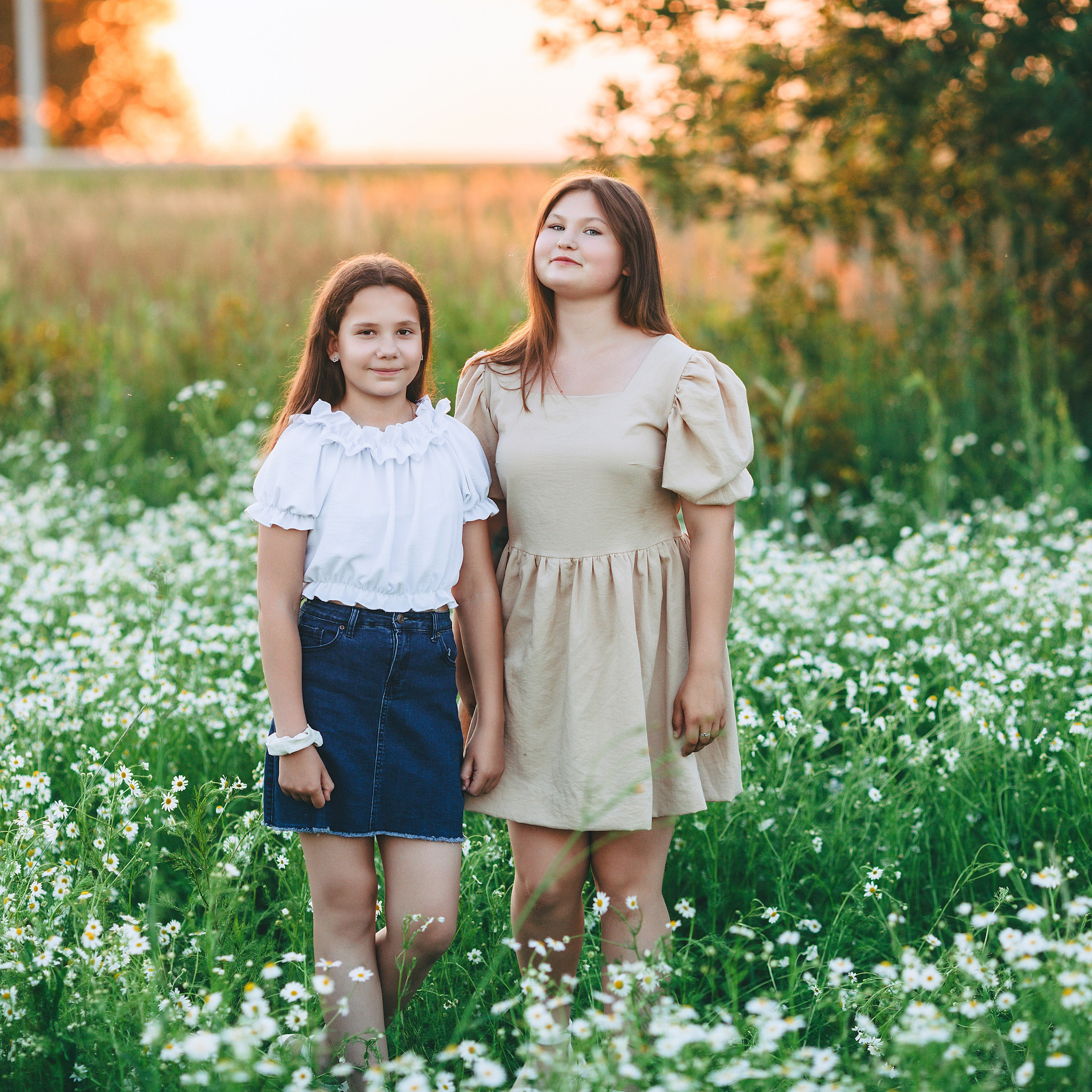 Большая семейная фотосессия за Ижевском в ромашковом поле. Дима Никитин свадебный и семейный фотограф в Ижевске и Удмуртии с 2007 года