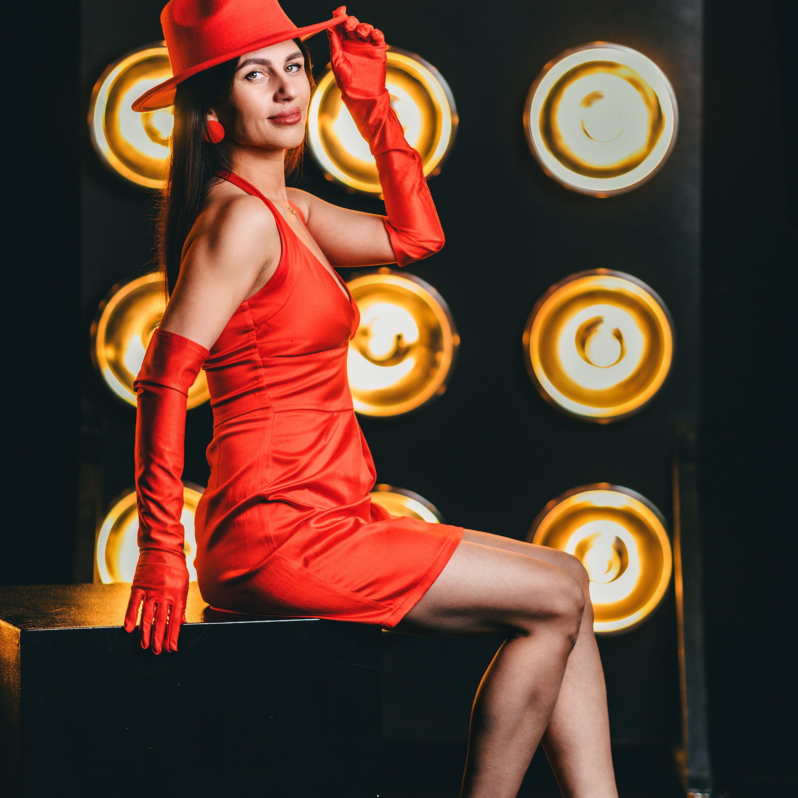 Фотосессия в красном платье. Дима Никитин свадебный и семейный фотограф в Ижевске и Удмуртии с 2007 года