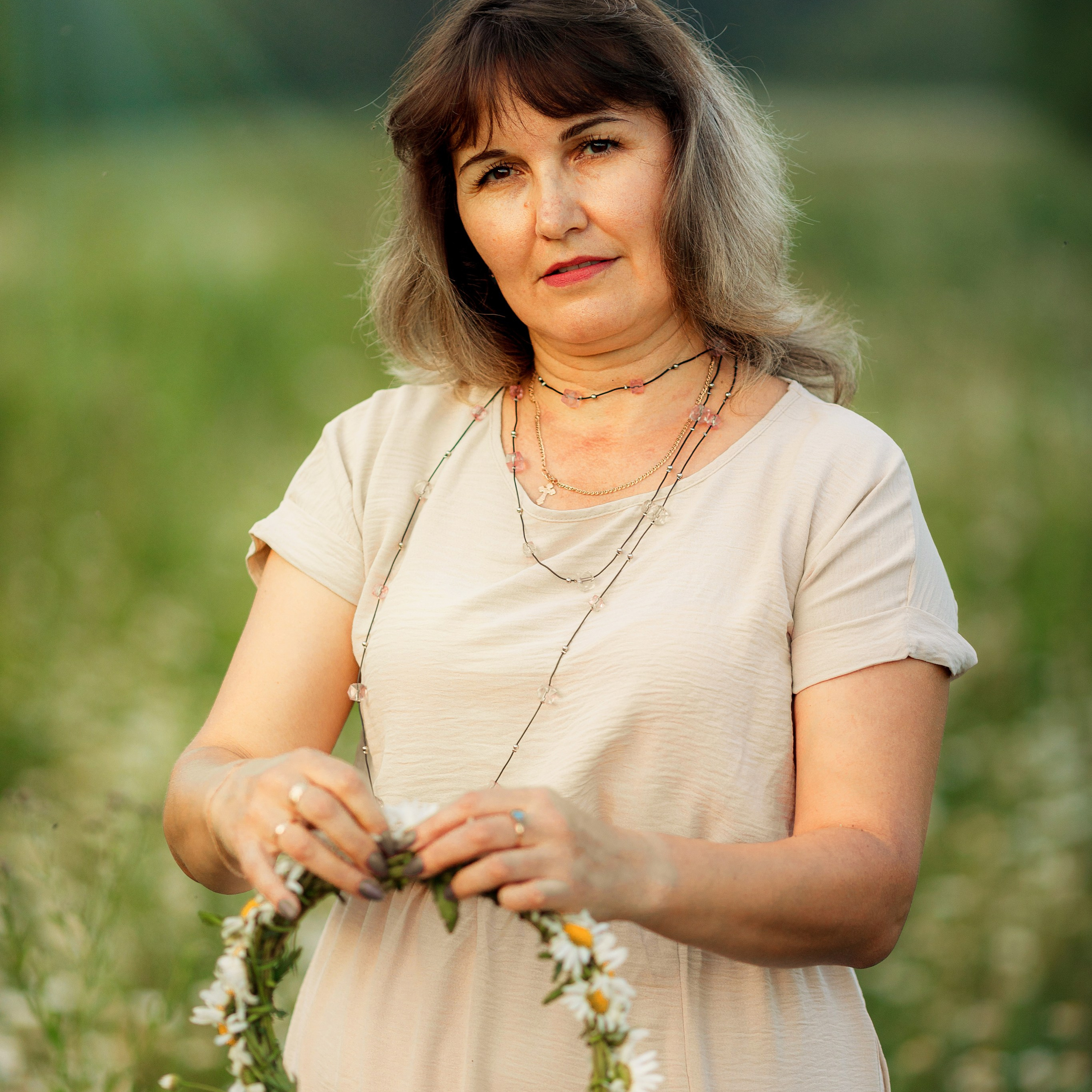 Фотосессия в ромашках. Дима Никитин свадебный и семейный фотограф в Ижевске и Удмуртии с 2007 года