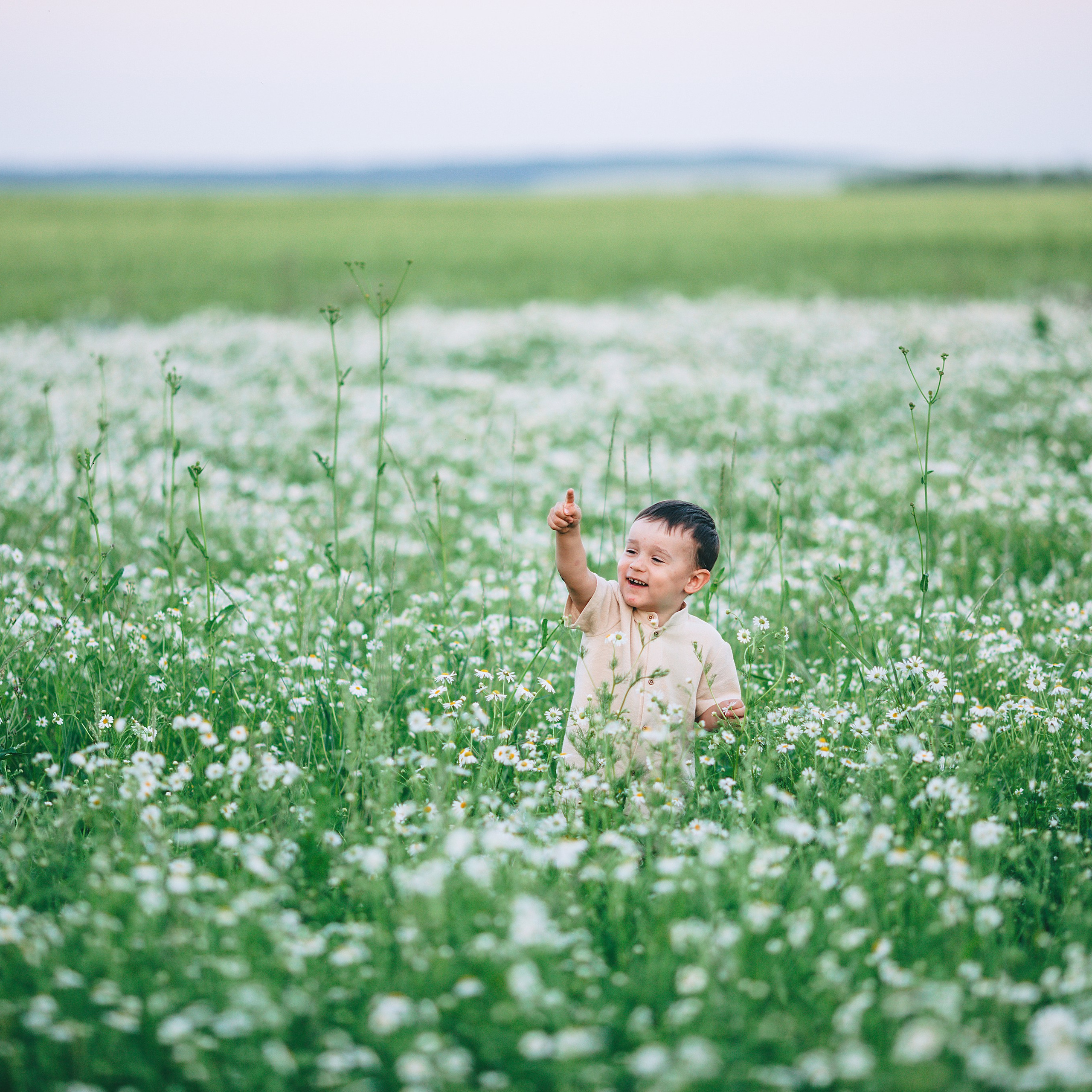 Большая семейная фотосессия за Ижевском в ромашковом поле. Дима Никитин свадебный и семейный фотограф в Ижевске и Удмуртии с 2007 года