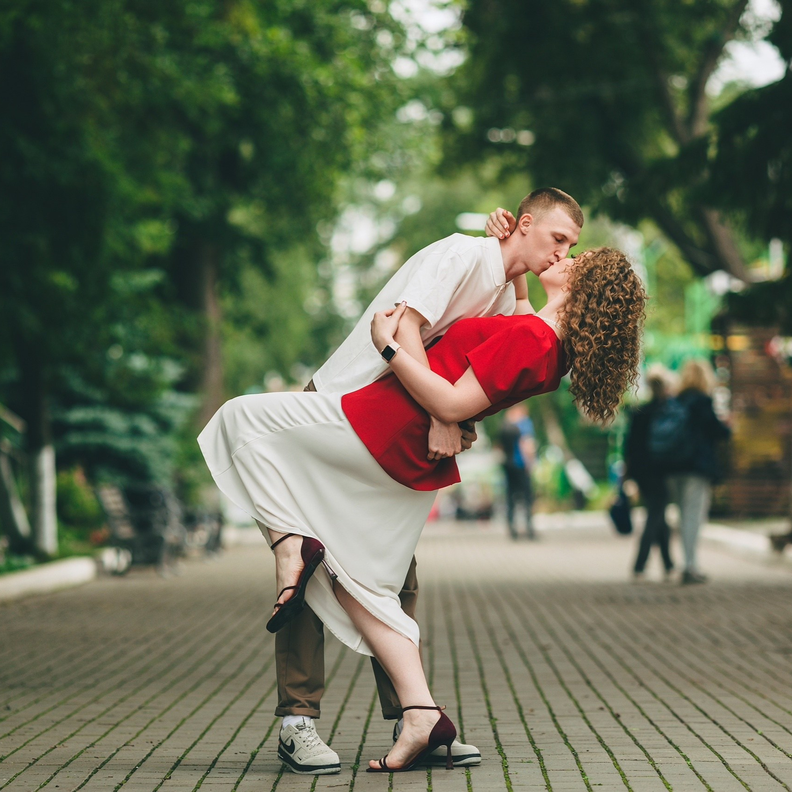 🌿💖 Их Love Story в зелени Ижевска! 💖🌿. Дима Никитин свадебный и семейный фотограф в Ижевске и Удмуртии с 2007 года