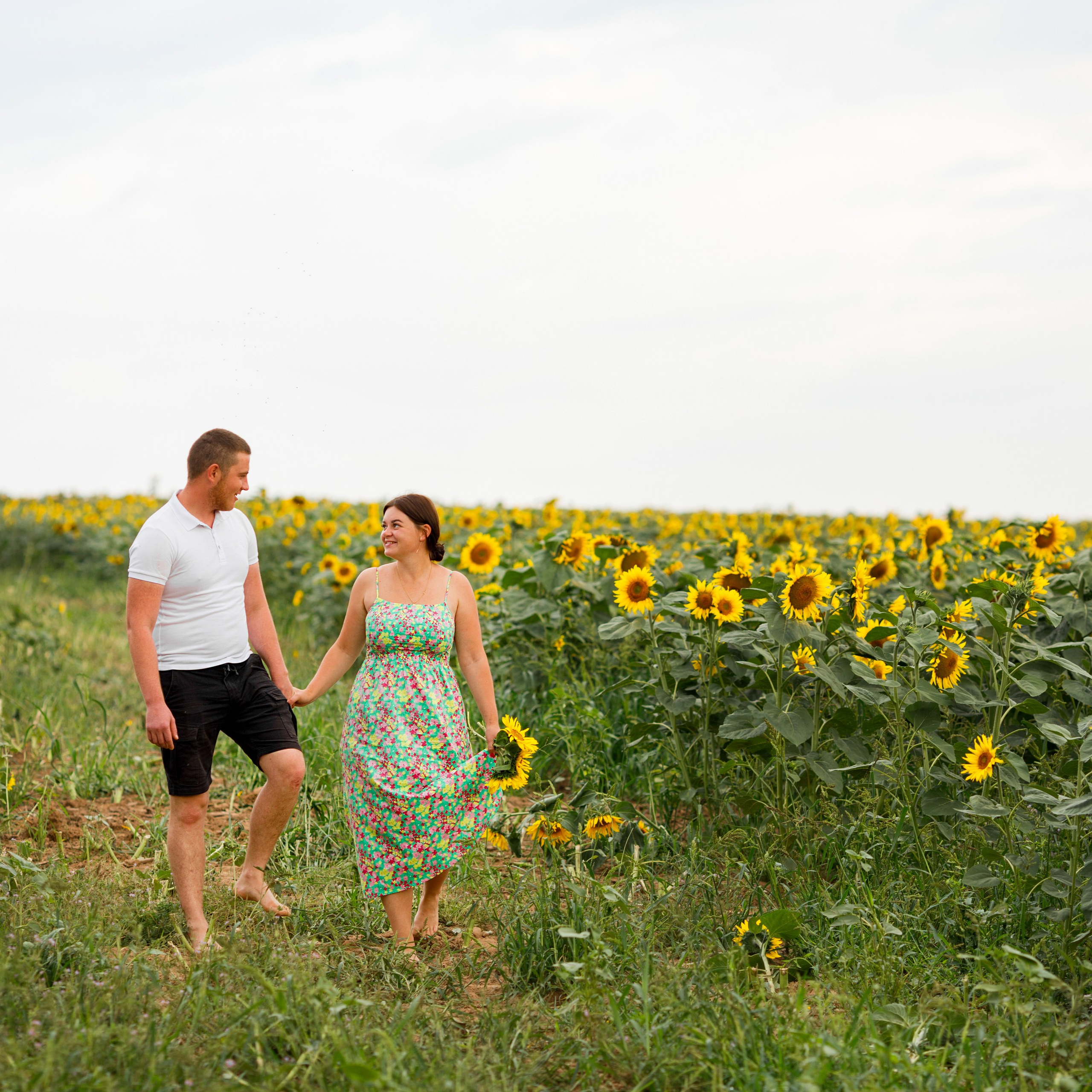 Семейная летняя фотосессия в подсолнухах. Дима Никитин свадебный и семейный фотограф в Ижевске и Удмуртии с 2007 года