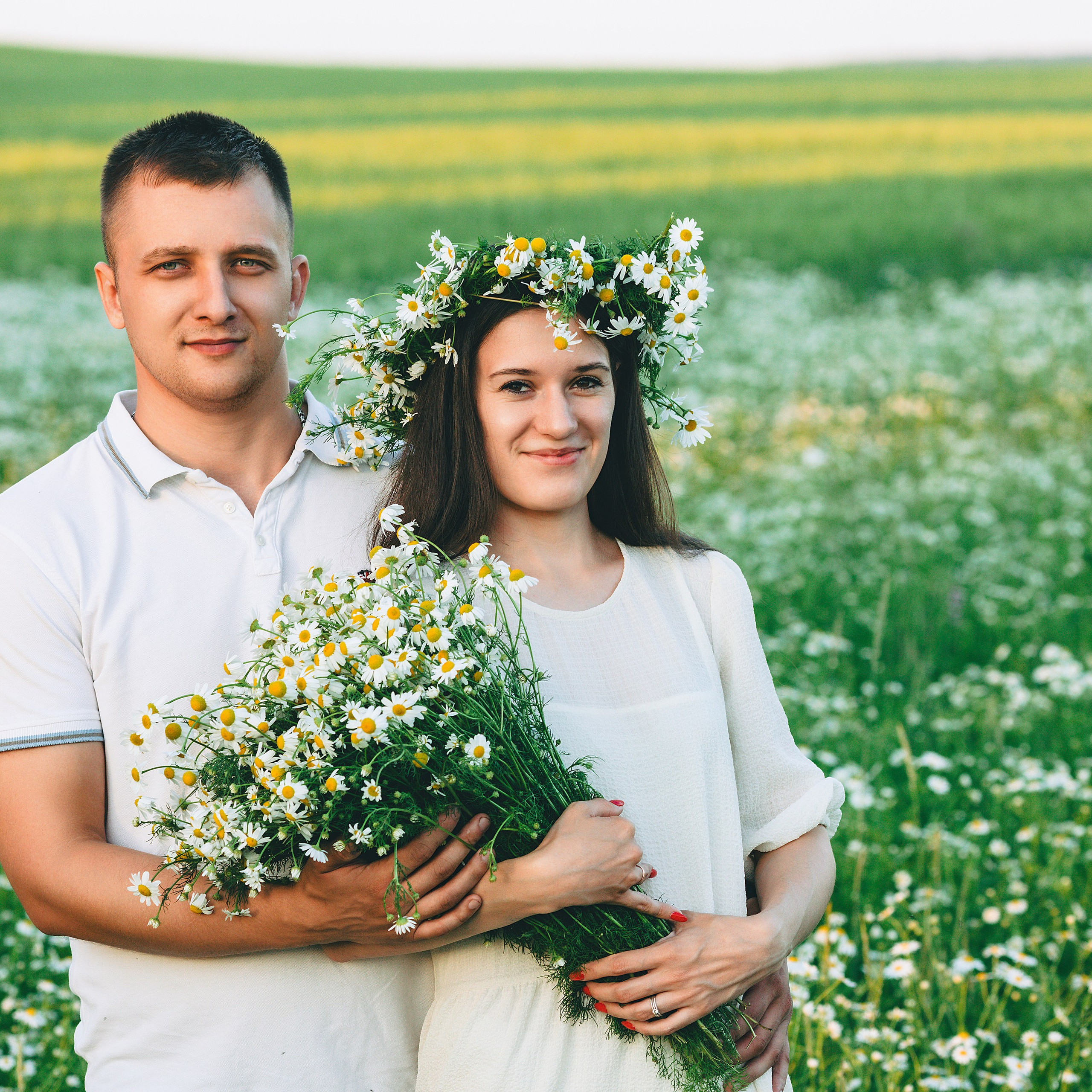 Большая семейная фотосессия за Ижевском в ромашковом поле. Дима Никитин свадебный и семейный фотограф в Ижевске и Удмуртии с 2007 года