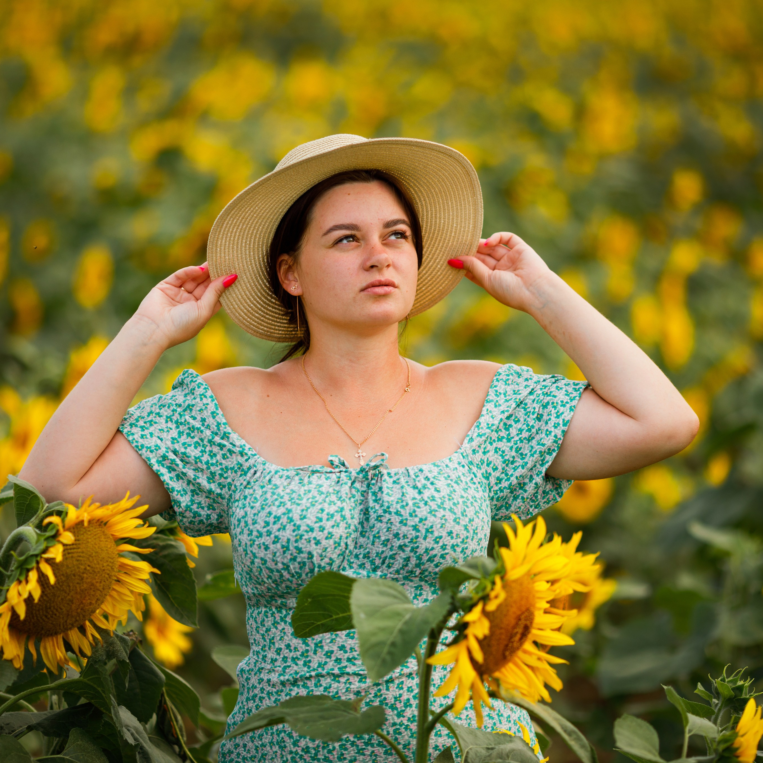 Летняя фотосессия в подсолнухах. Дима Никитин свадебный и семейный фотограф в Ижевске и Удмуртии с 2007 года