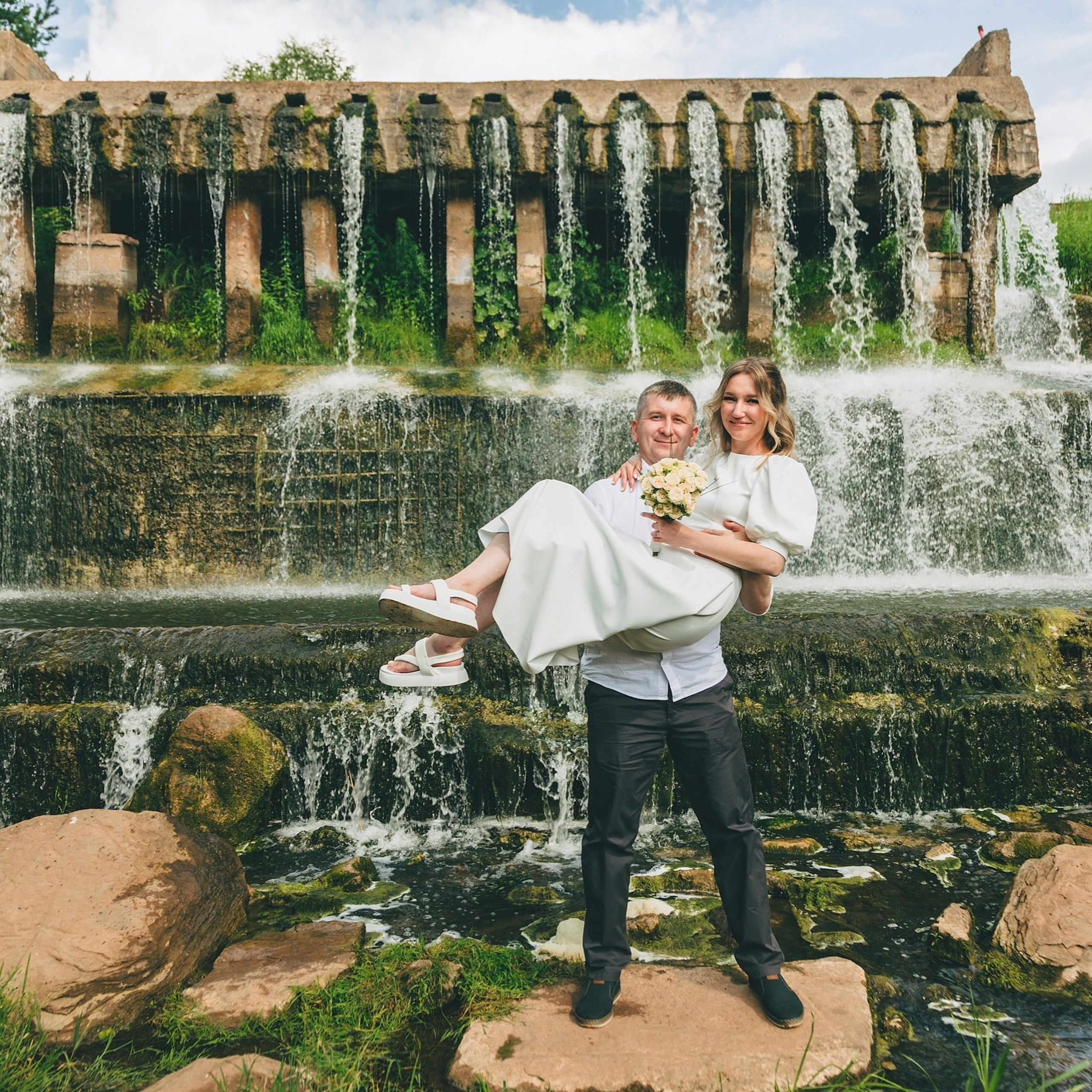 Мелодия вашей любви: Свадьба у водопада!. Дима Никитин свадебный и семейный фотограф в Ижевске и Удмуртии с 2007 года