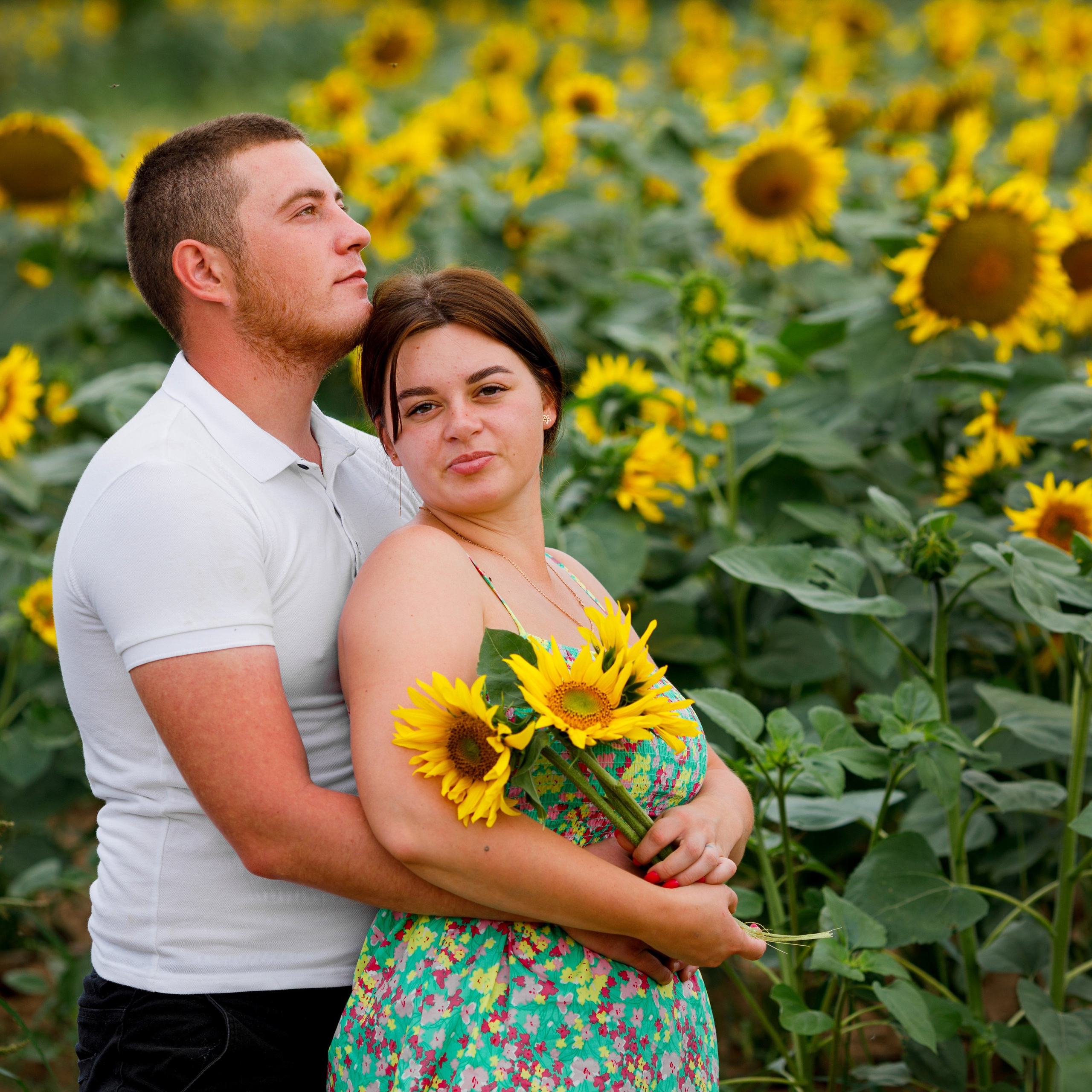 Семейная летняя фотосессия в подсолнухах. Дима Никитин свадебный и семейный фотограф в Ижевске и Удмуртии с 2007 года