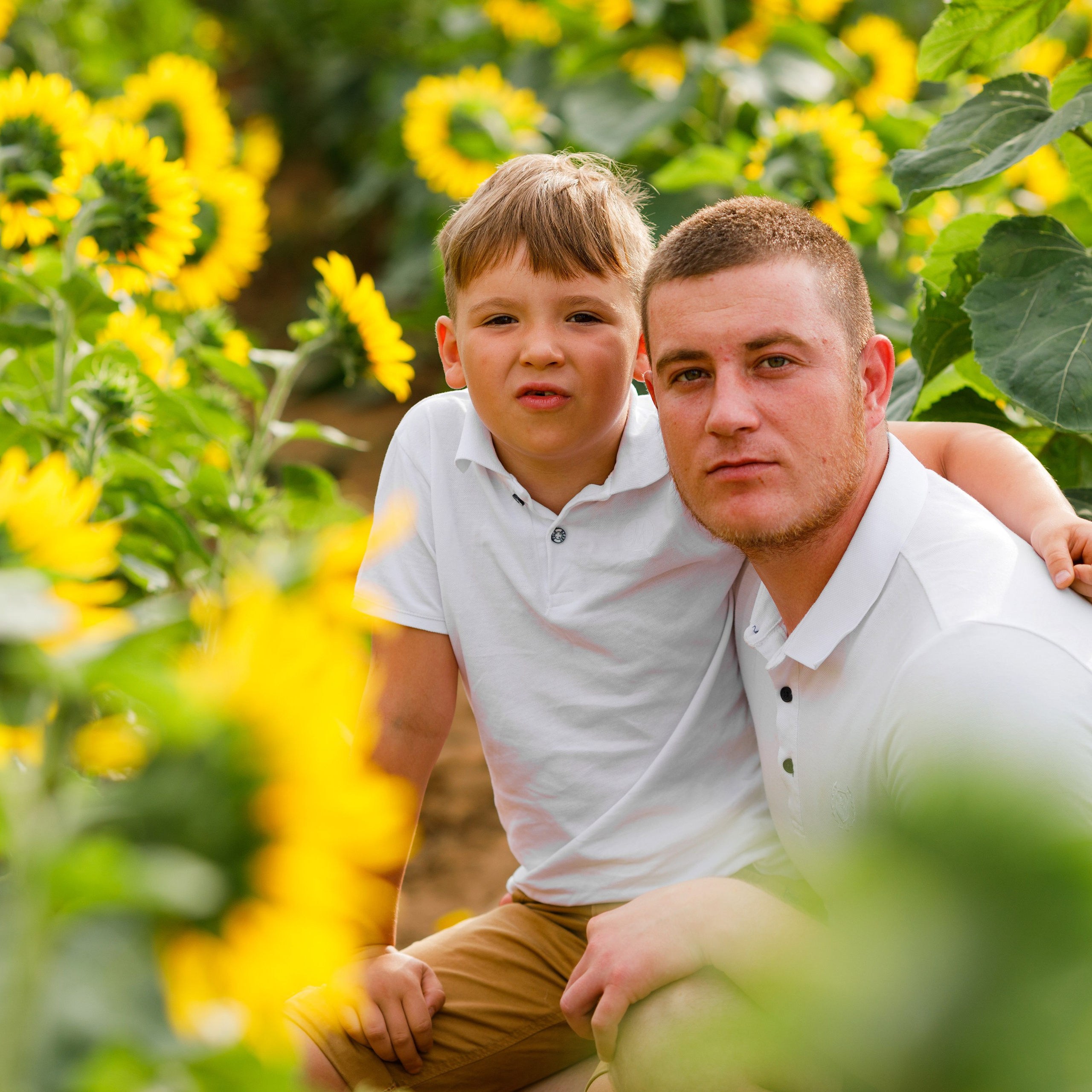 Семейная летняя фотосессия в подсолнухах. Дима Никитин свадебный и семейный фотограф в Ижевске и Удмуртии с 2007 года