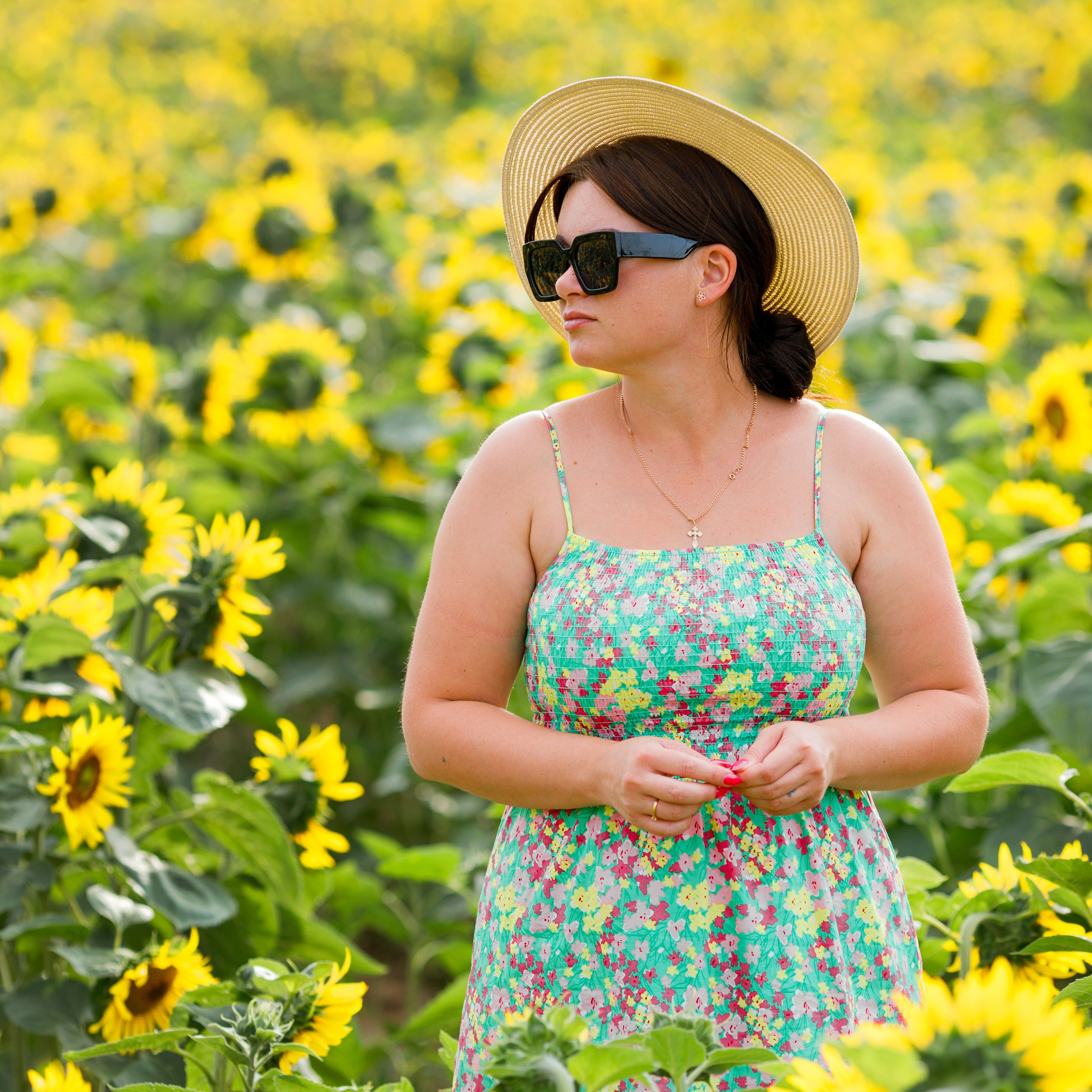 Летняя фотосессия в подсолнухах. Дима Никитин свадебный и семейный фотограф в Ижевске и Удмуртии с 2007 года
