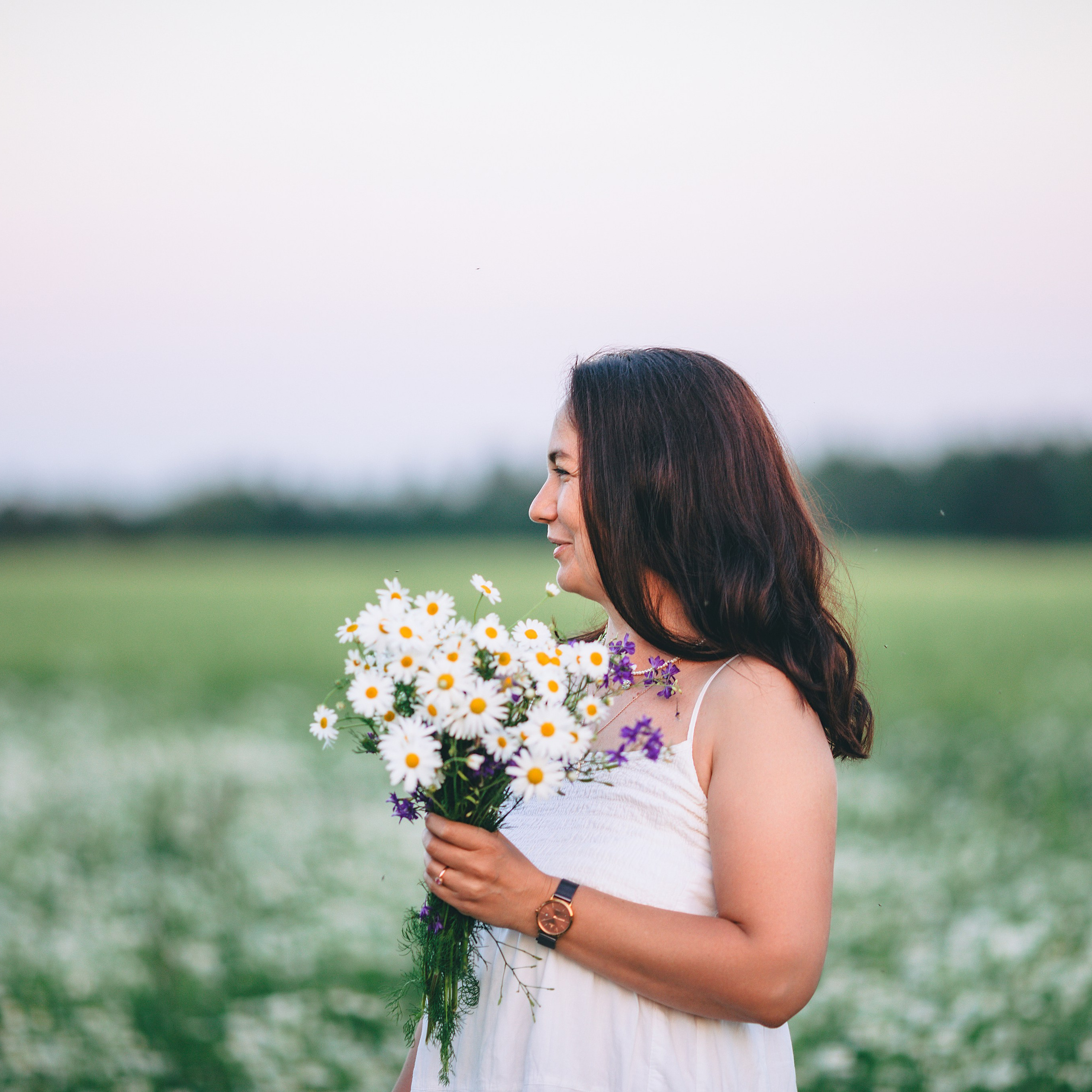 Большая семейная фотосессия за Ижевском в ромашковом поле. Дима Никитин свадебный и семейный фотограф в Ижевске и Удмуртии с 2007 года