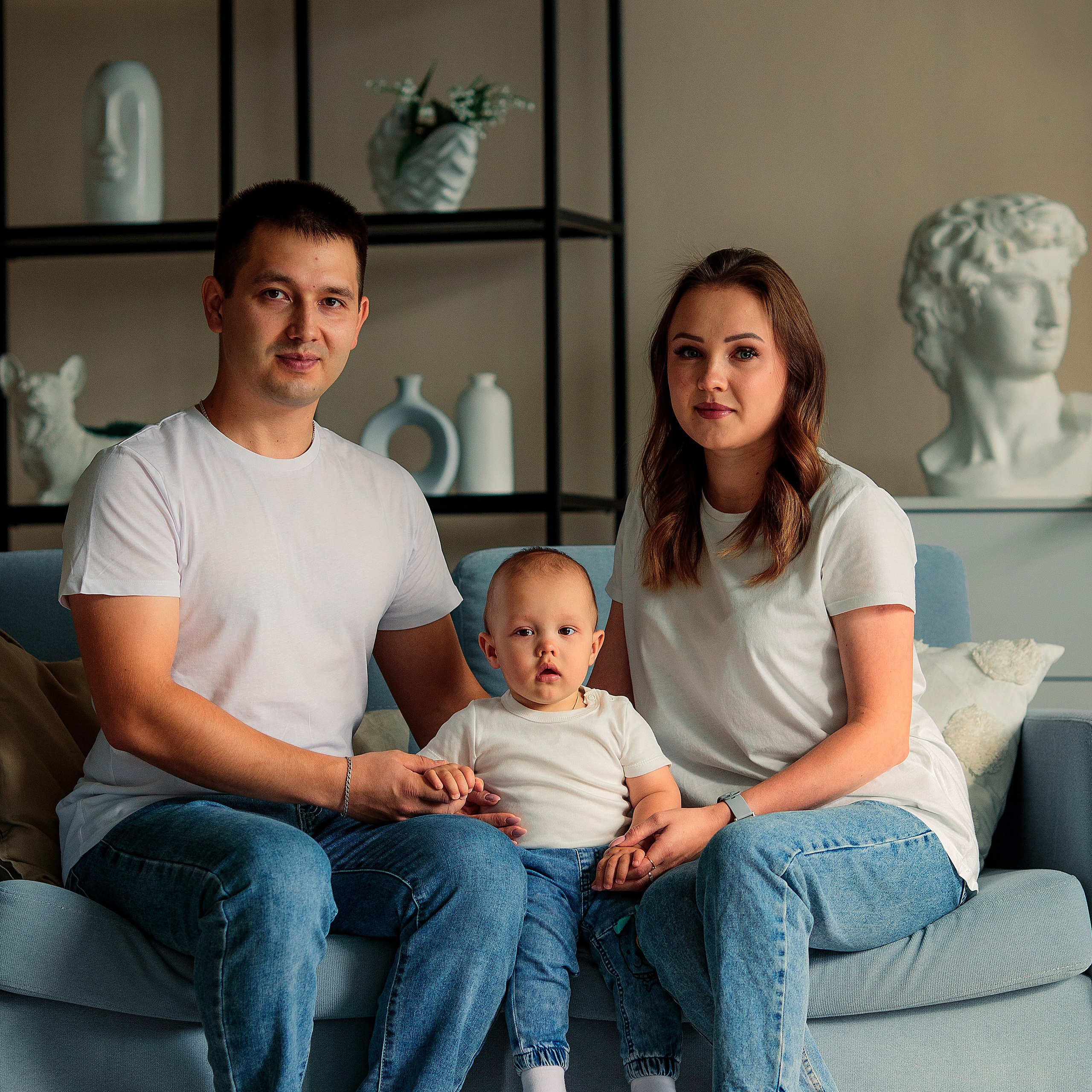 Семейная студийная фотосессия. Дима Никитин свадебный и семейный фотограф в Ижевске и Удмуртии с 2007 года