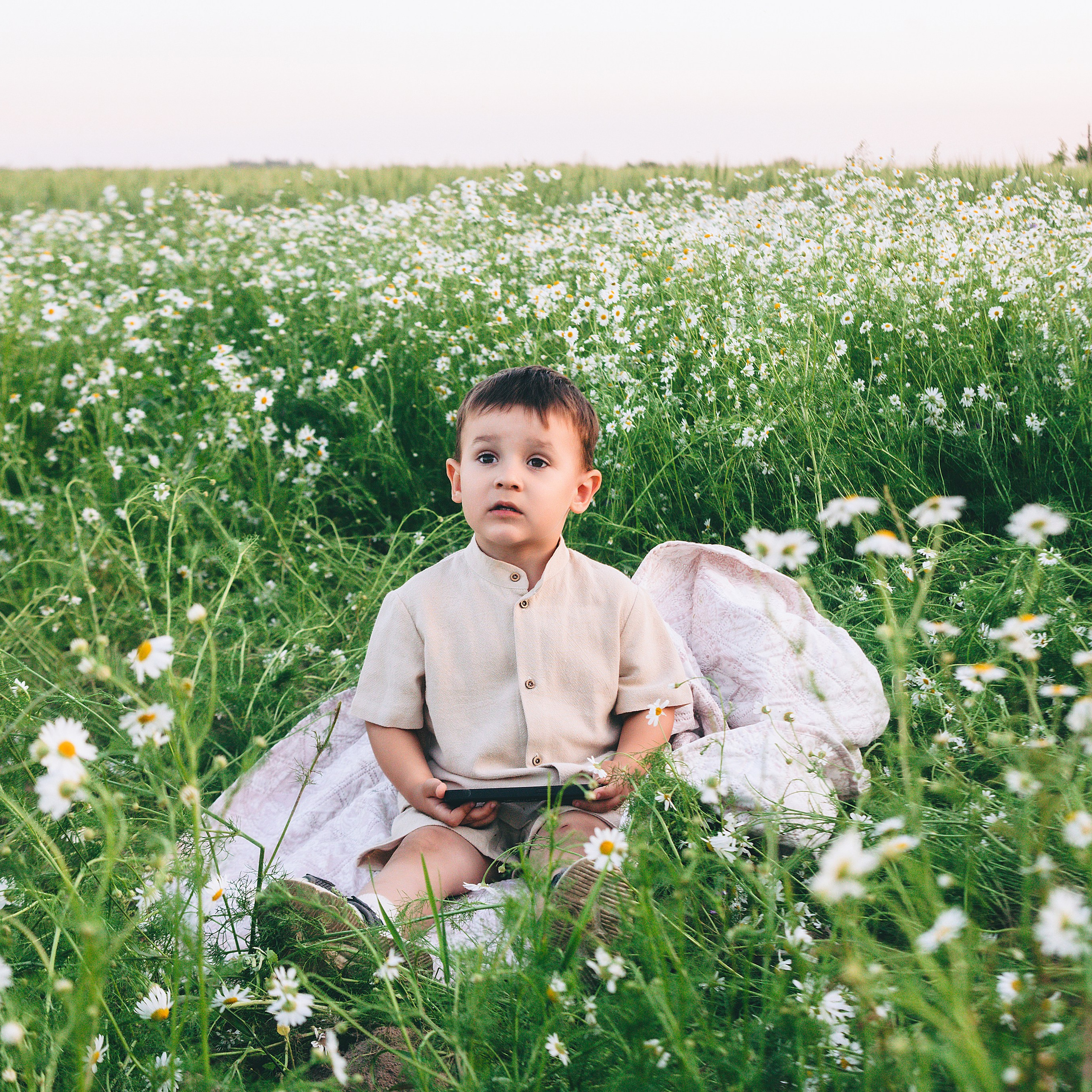 Большая семейная фотосессия за Ижевском в ромашковом поле. Дима Никитин свадебный и семейный фотограф в Ижевске и Удмуртии с 2007 года