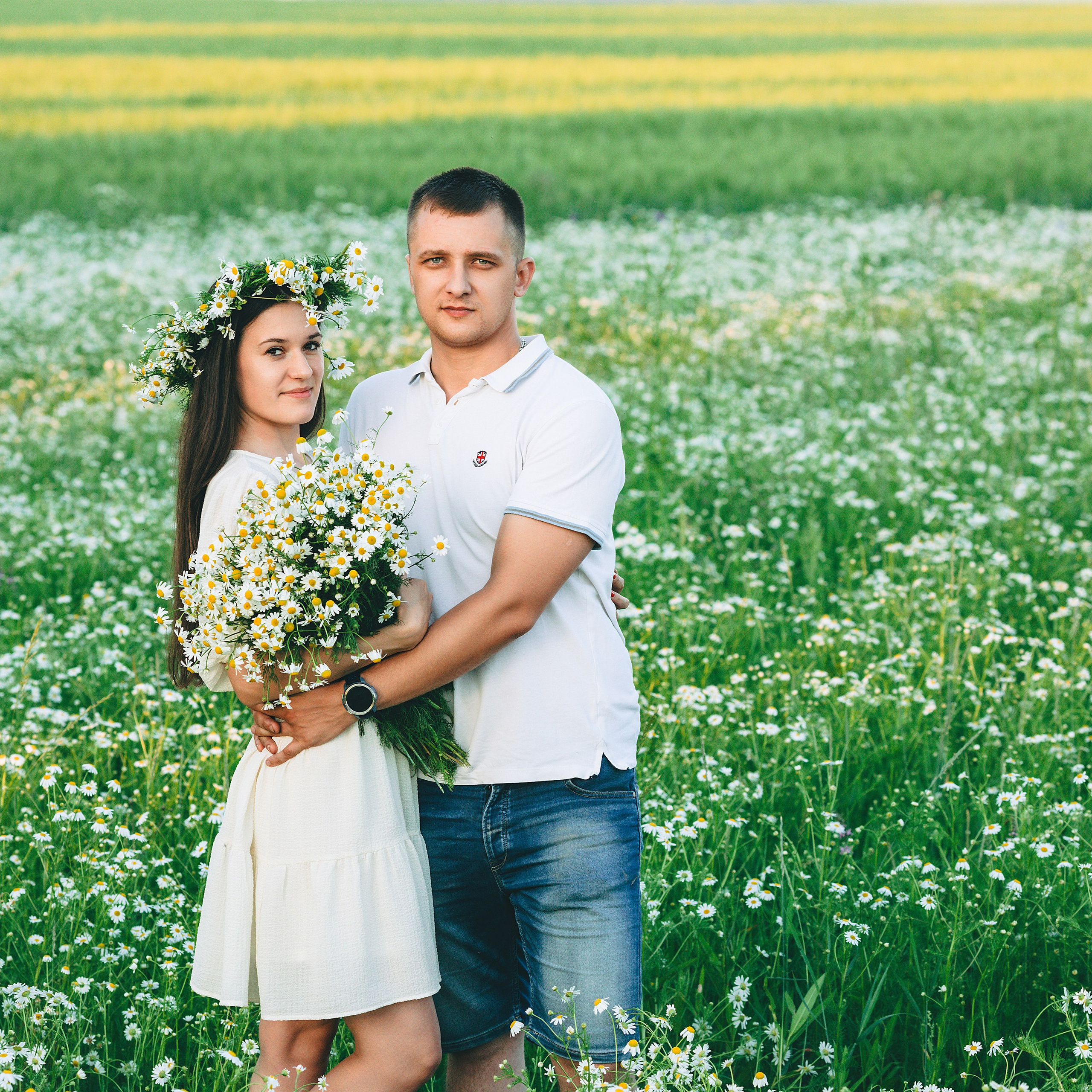 Большая семейная фотосессия за Ижевском в ромашковом поле. Дима Никитин свадебный и семейный фотограф в Ижевске и Удмуртии с 2007 года