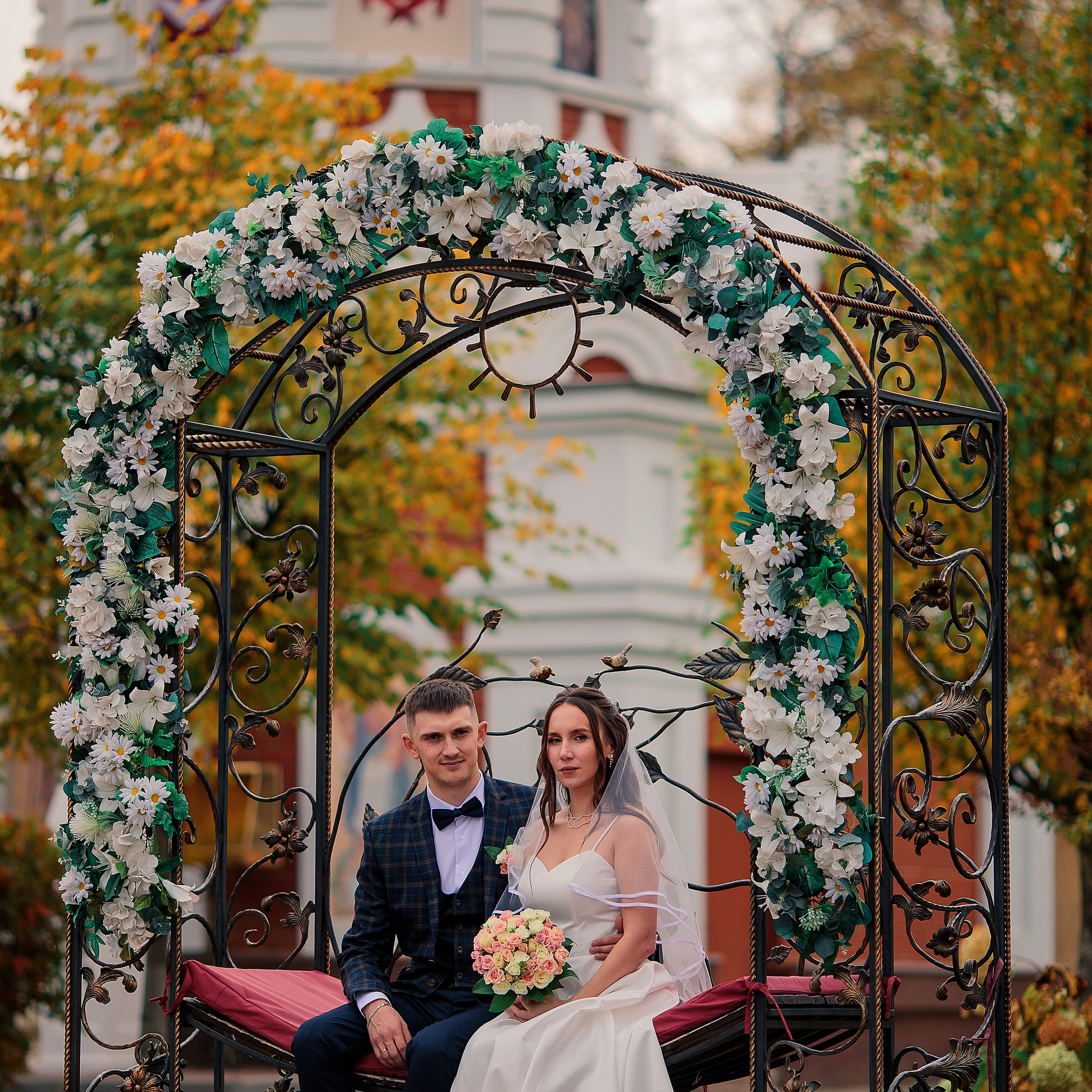 Свадебная осенняя фотосессия в Ижевске. Дима Никитин свадебный и семейный фотограф в Ижевске и Удмуртии с 2007 года
