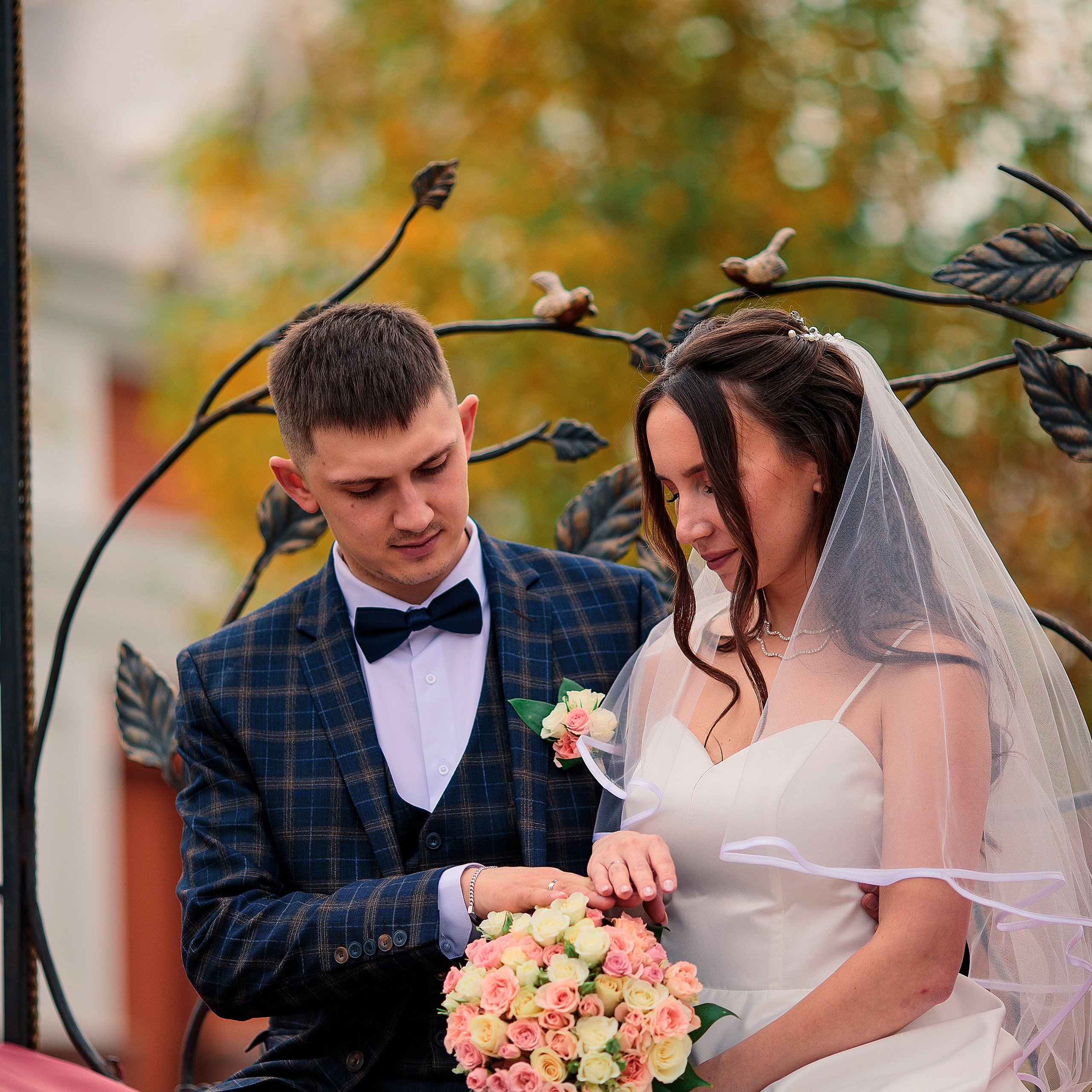 Свадебная осенняя фотосессия в Ижевске. Дима Никитин свадебный и семейный фотограф в Ижевске и Удмуртии с 2007 года