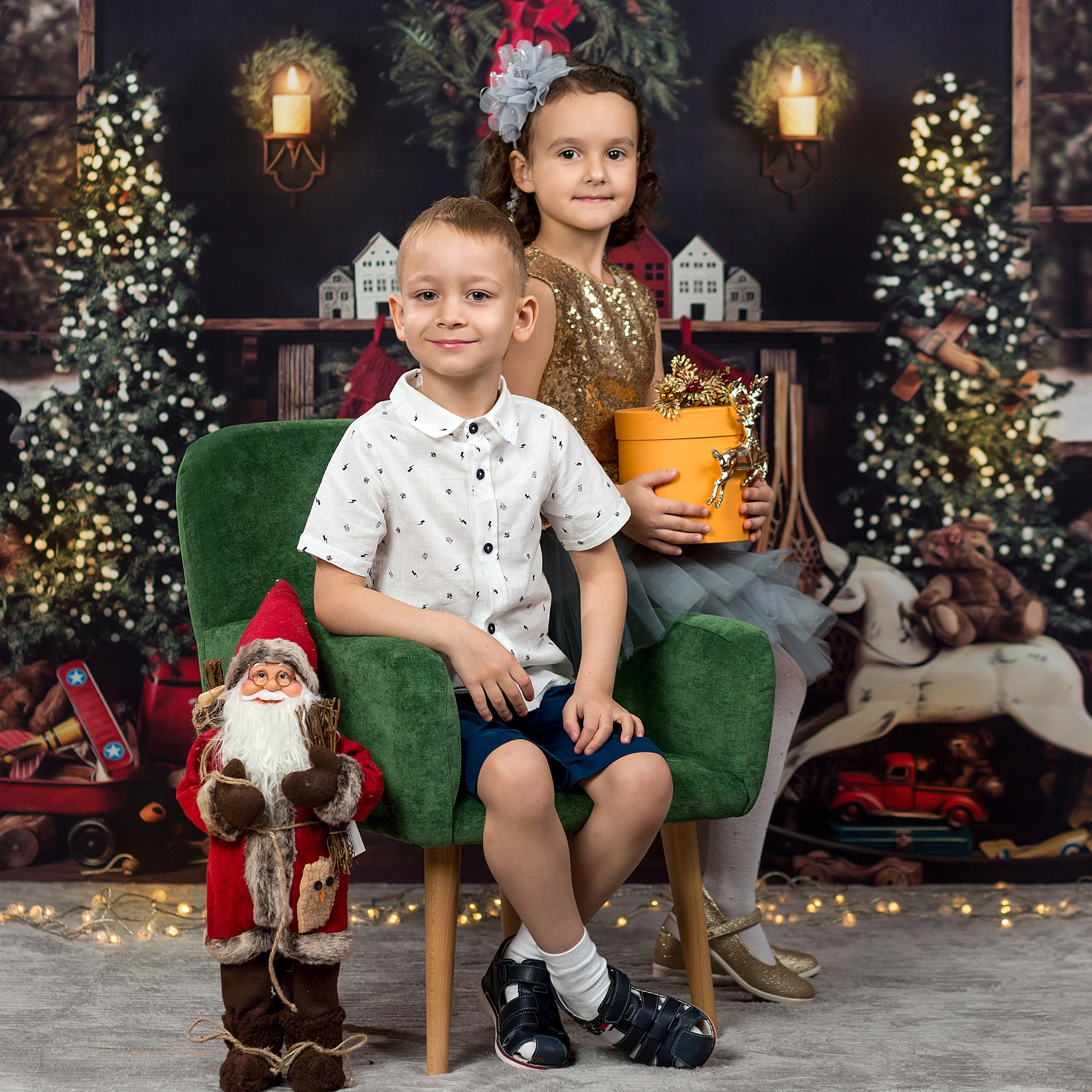 Новогодний фотопроект «Зеленое кресло»