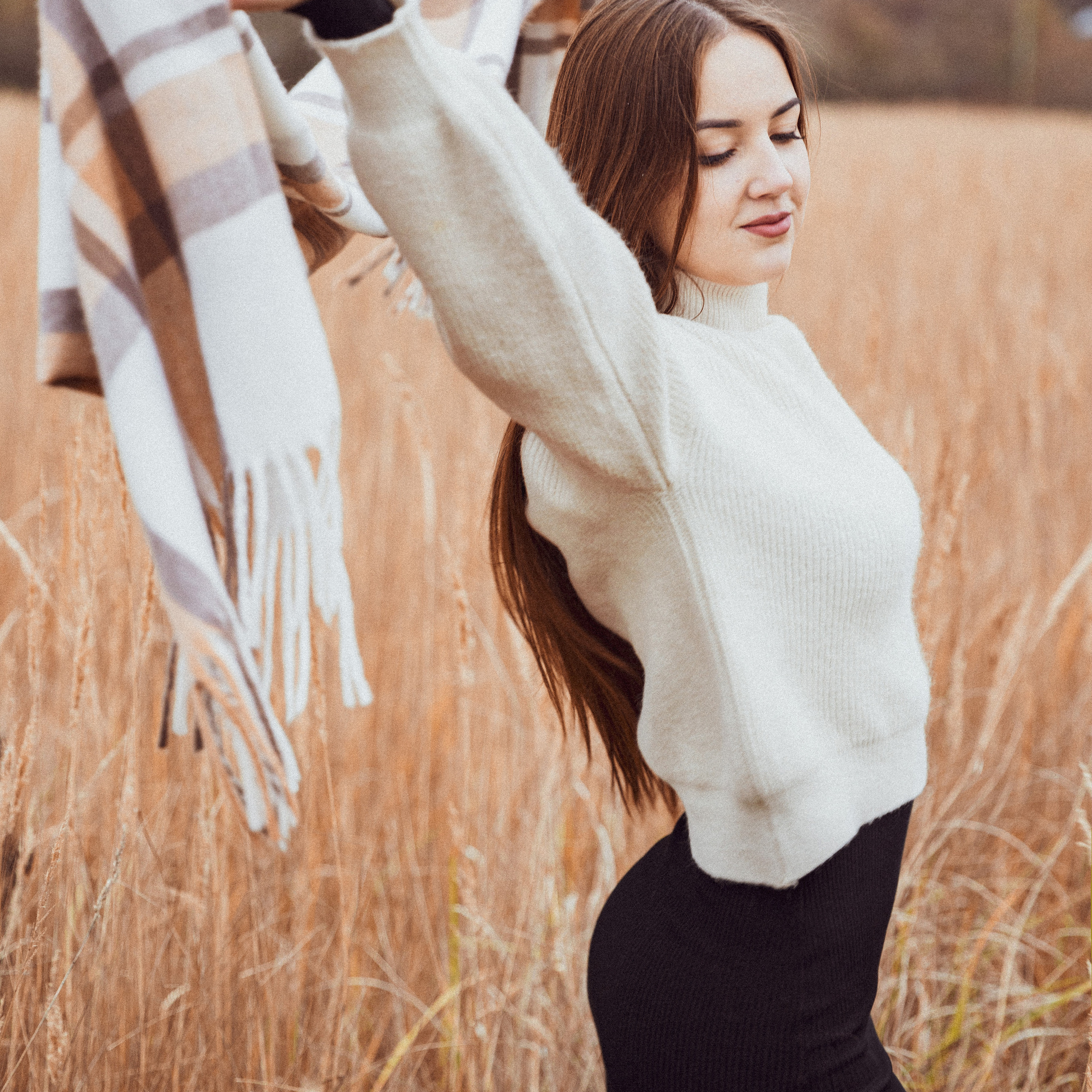 На природе