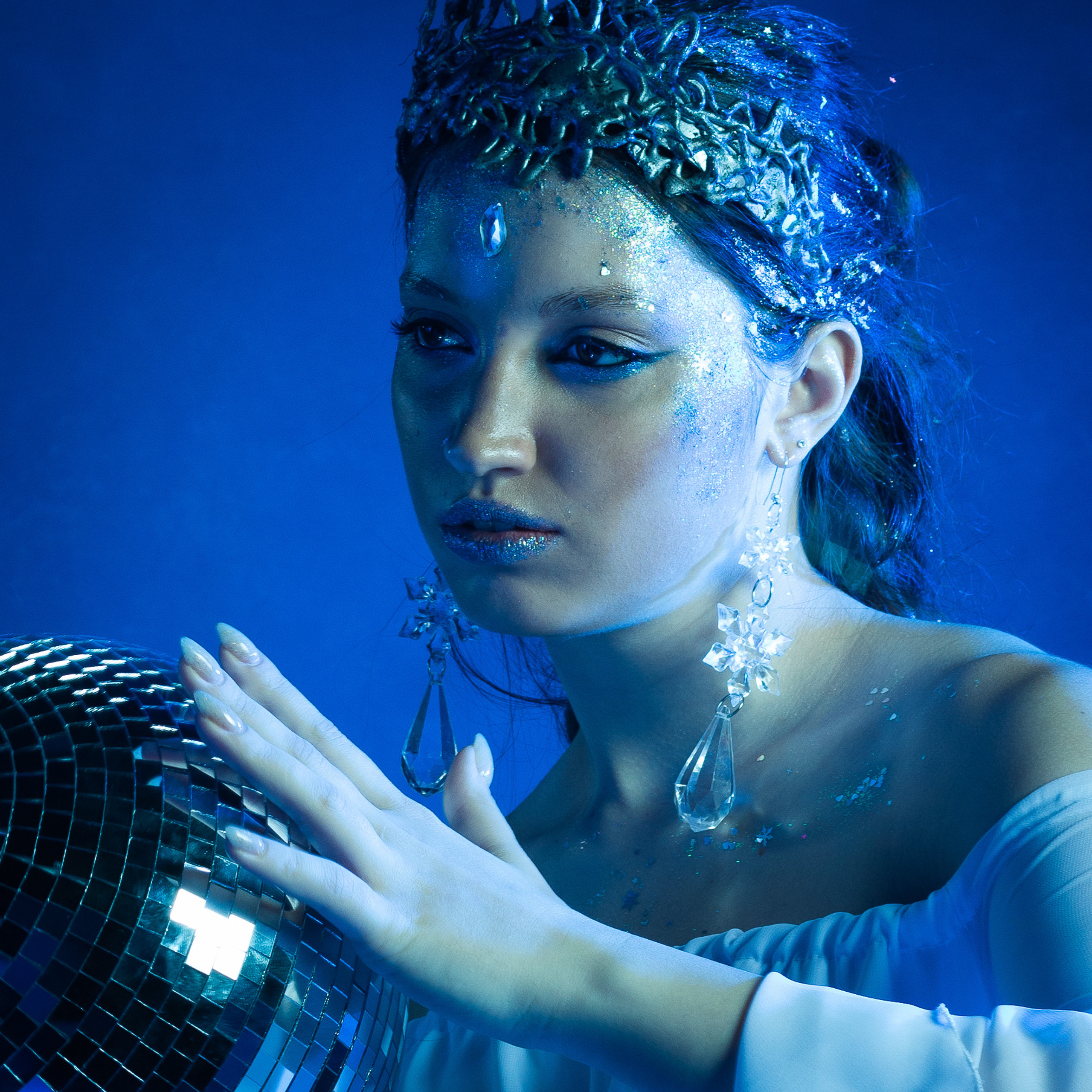 Снежная Королева. Яна. Творческая фотосъёмка