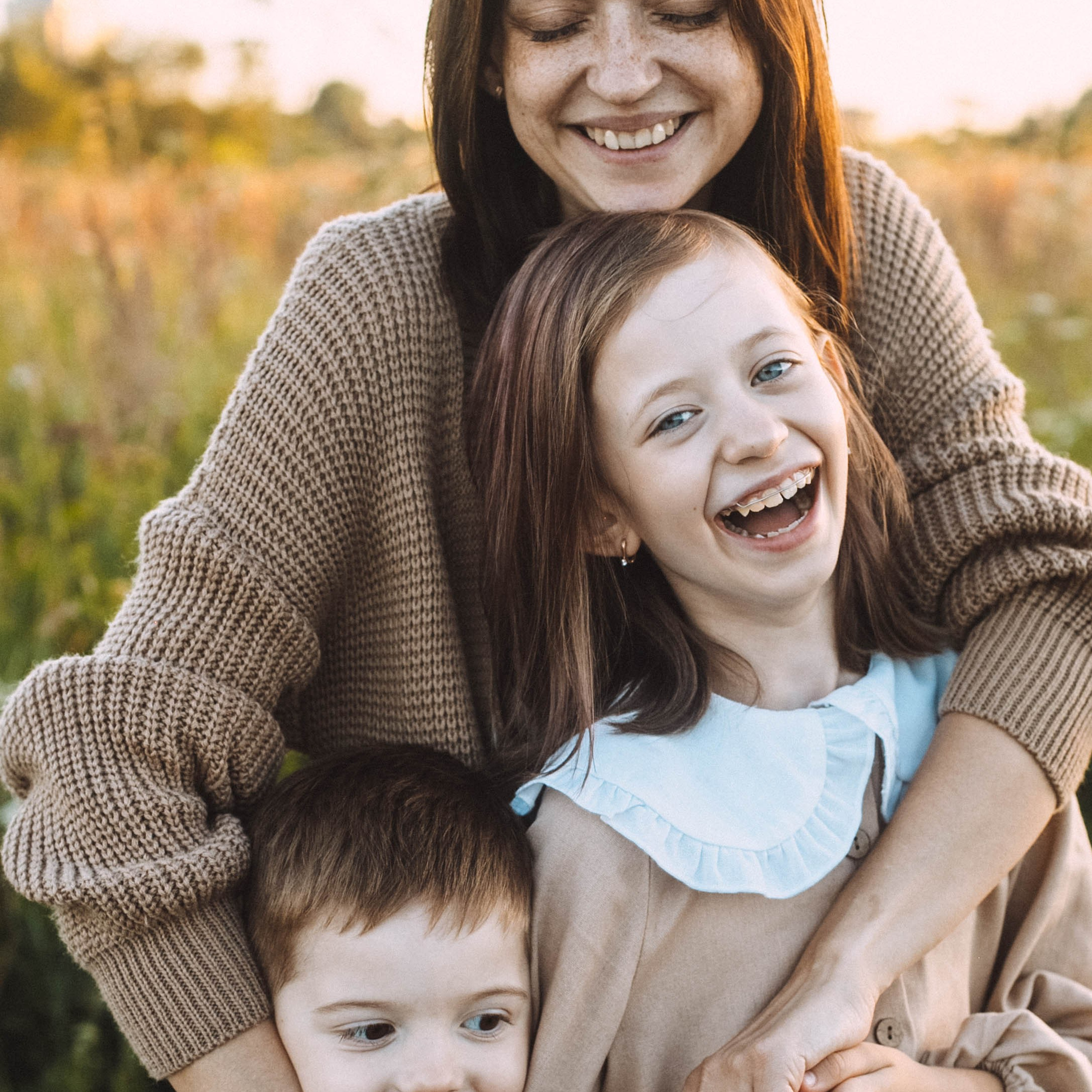 Юлия, Вероника и Никитка