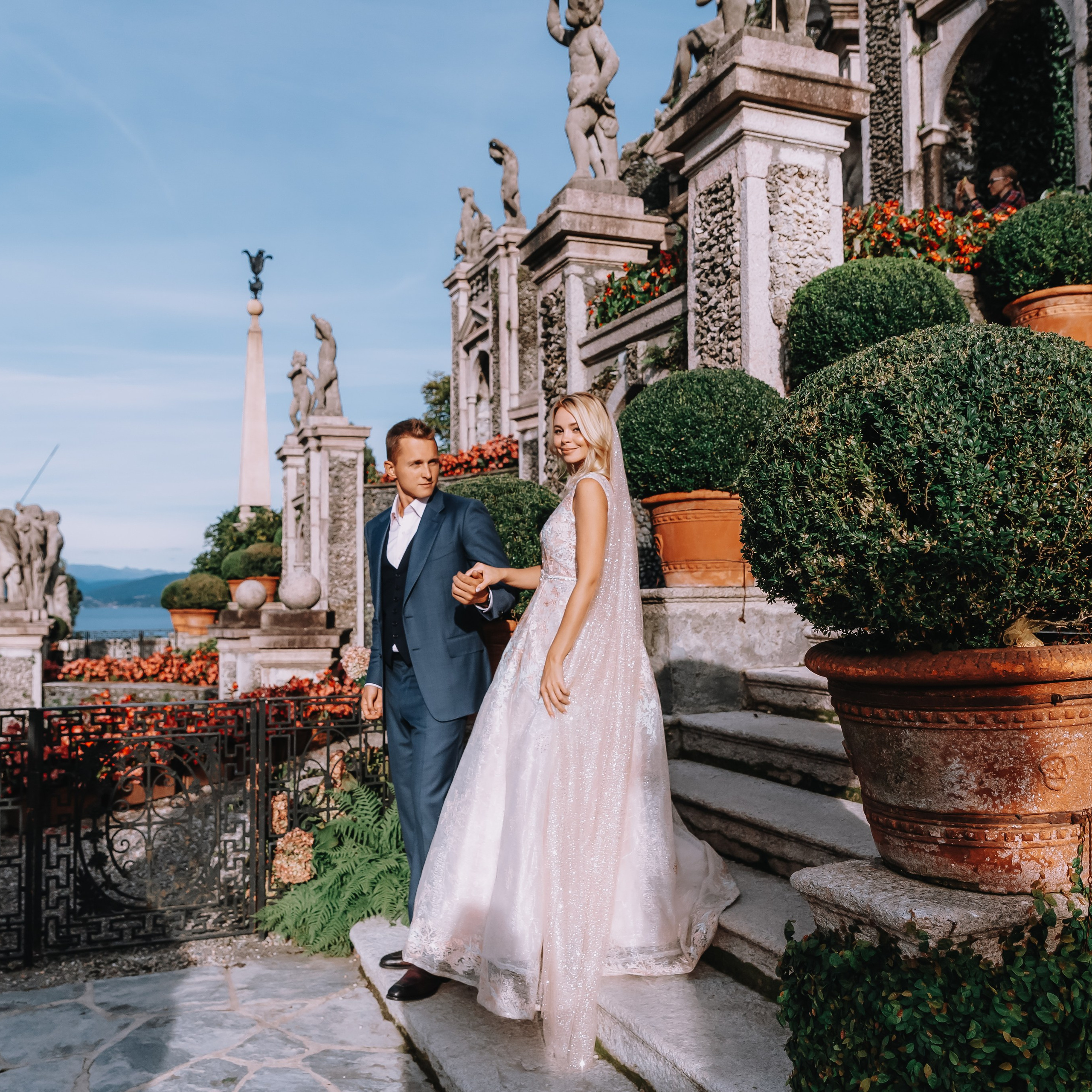 Свадьба в Италии (озеро Маджоре)