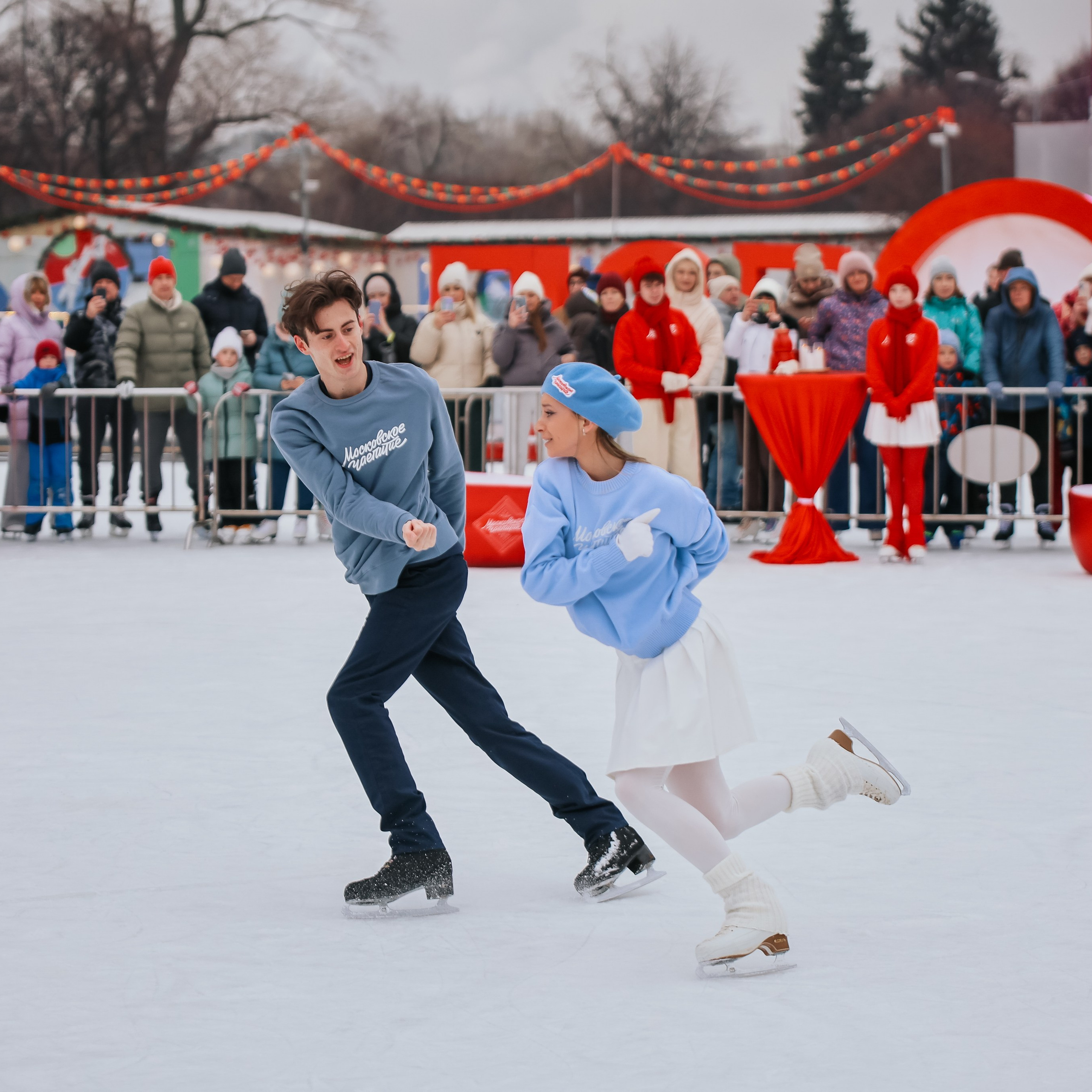 Ледовое шоу Парк Культуры проект Московское Чаепитие