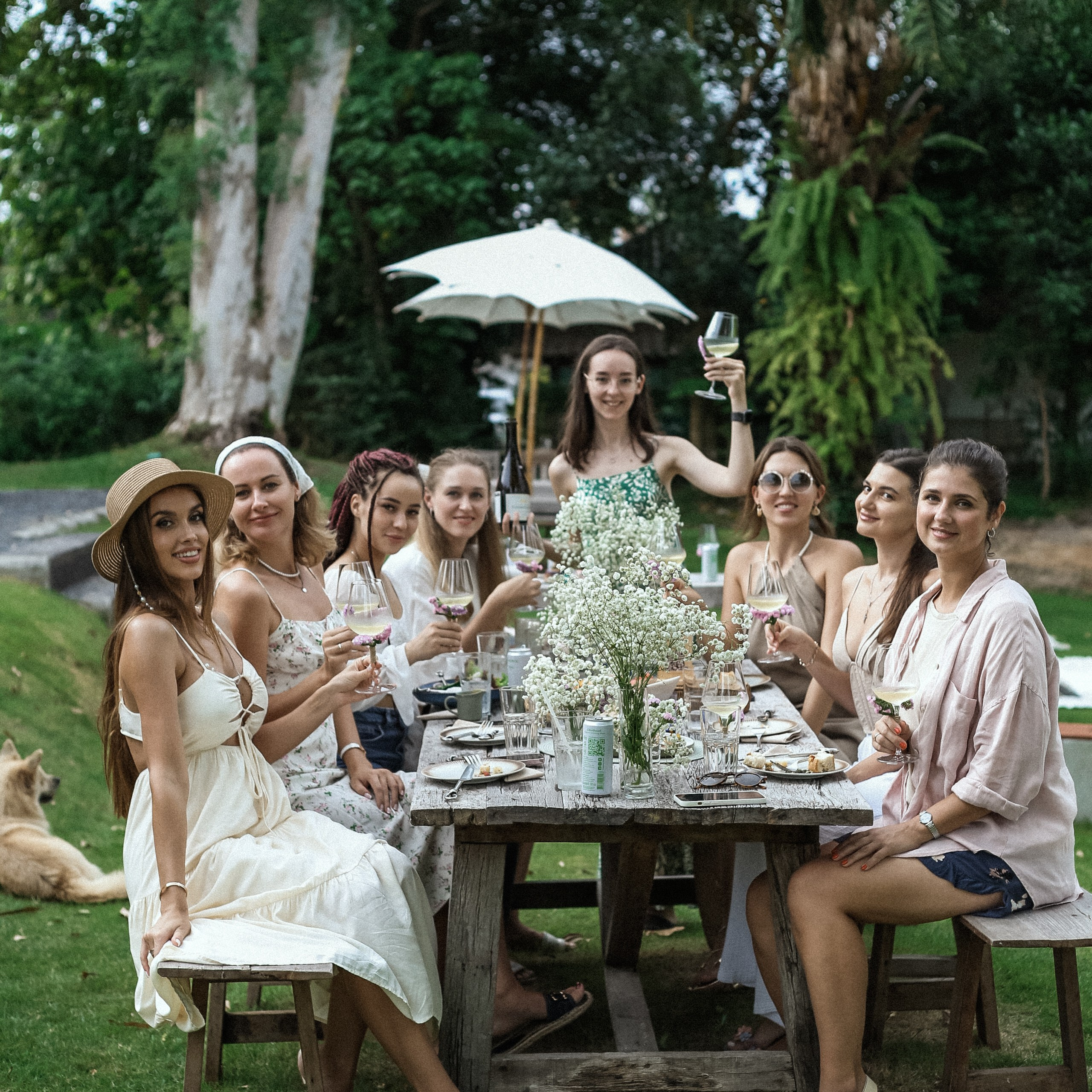 Винный Девичник в стиле Прованс