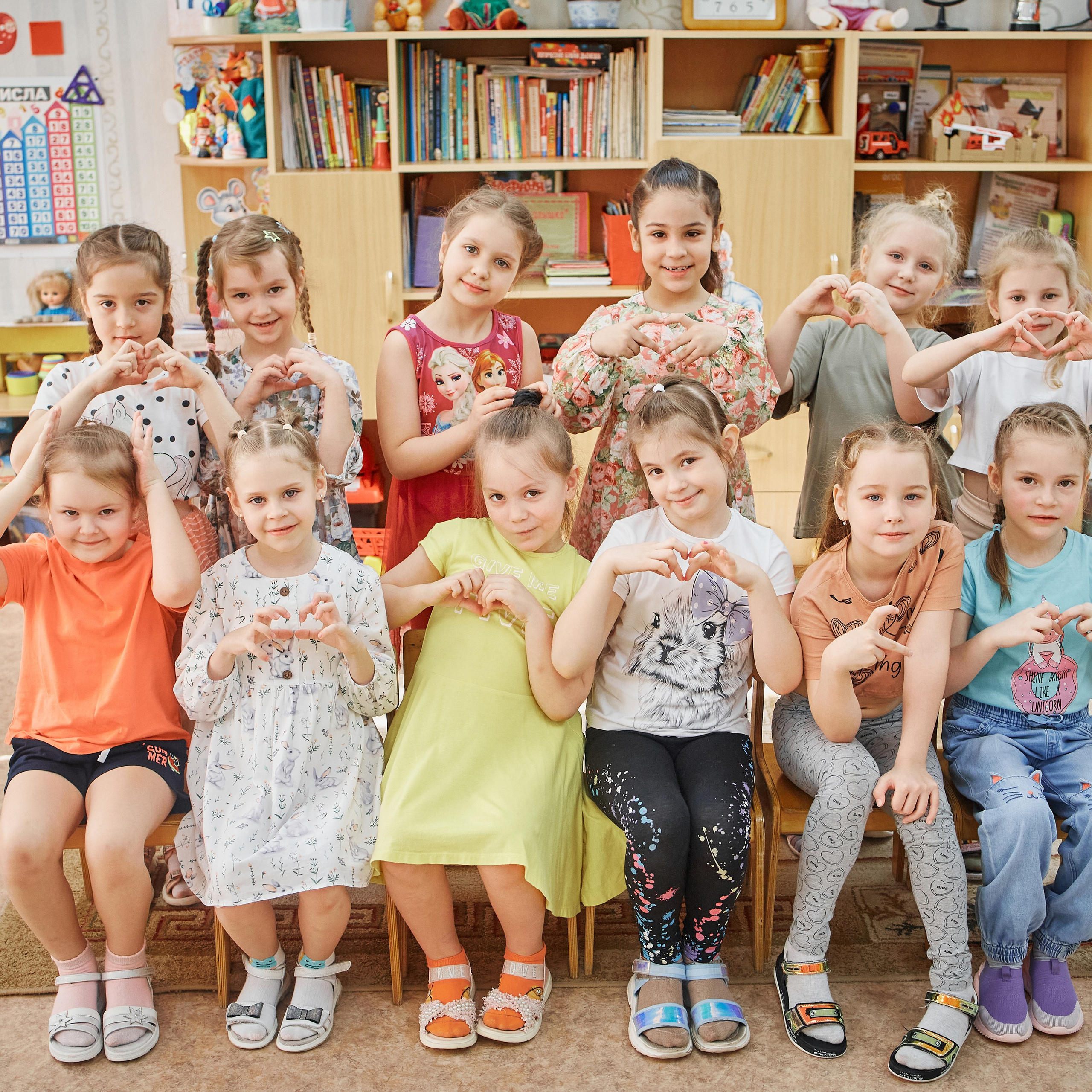 Съёмка в саду