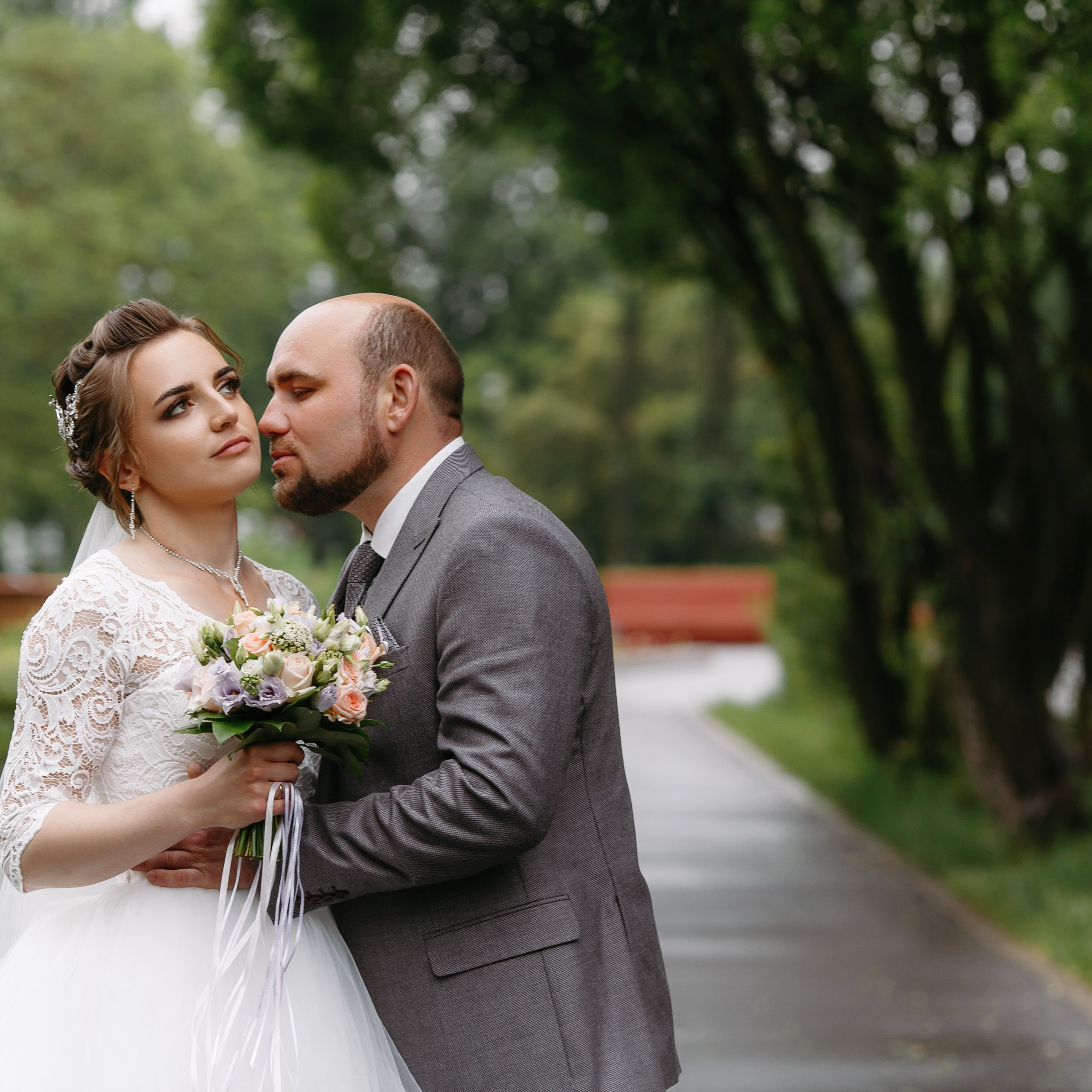Данила и Татьяна — свадьба в пасмурную погоду. Свадебный фотограф Александр Абрамов в Москве и Зеленограде