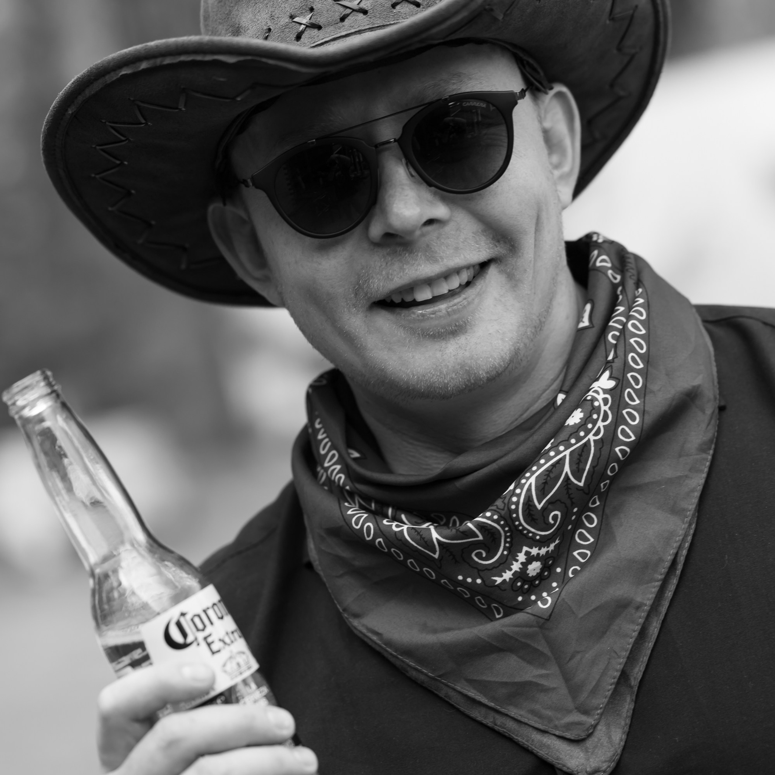 Съёмка дня рождения на диком западе