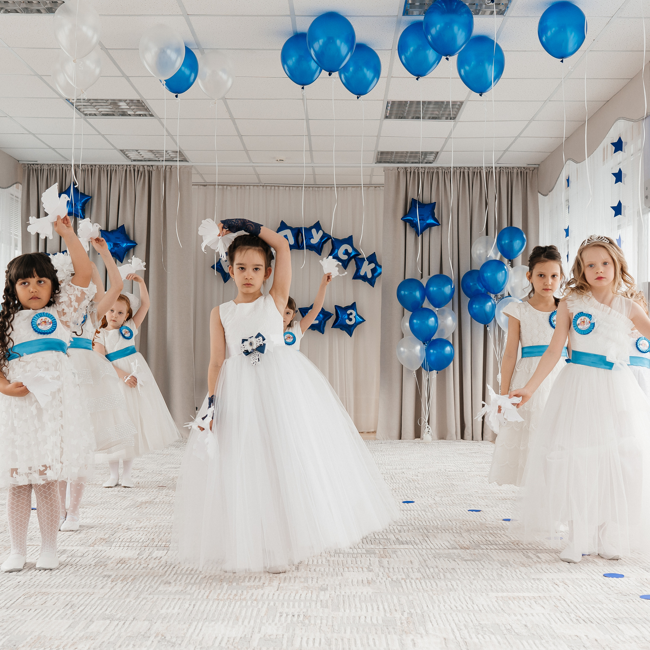 Репортаж с выпускного в детском саду. Пример 1