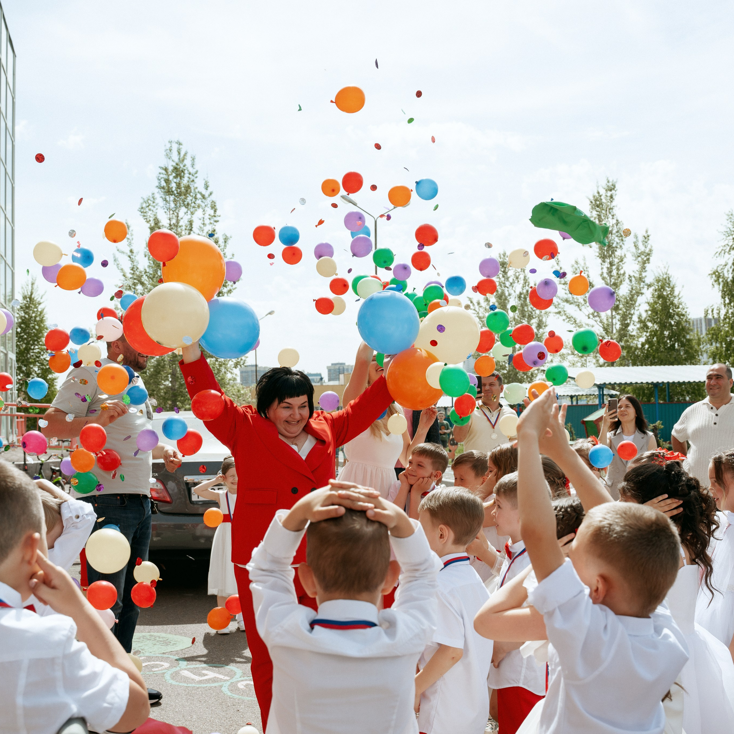 Репортаж с выпускного. Пример 3.