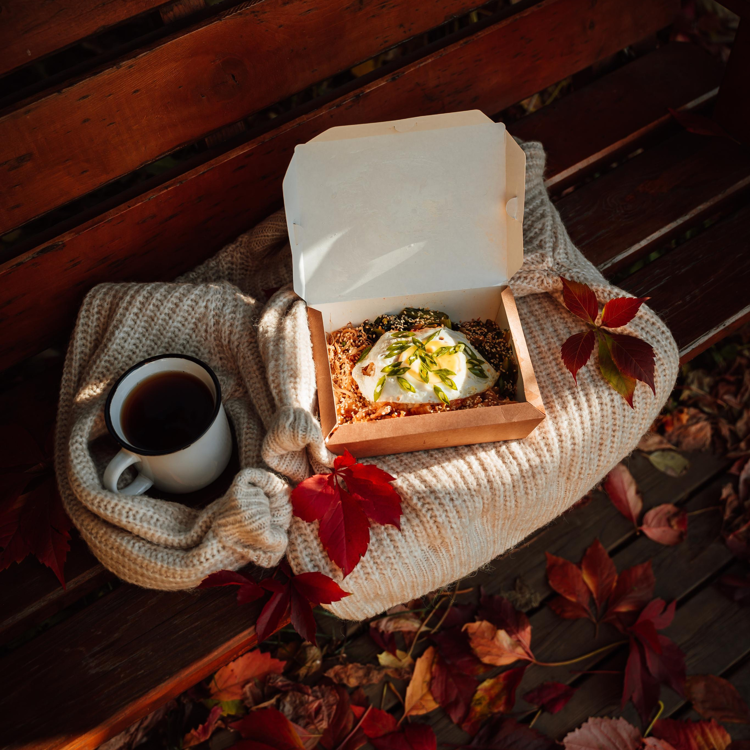 Осенний контент для доставки паназиатской кухни