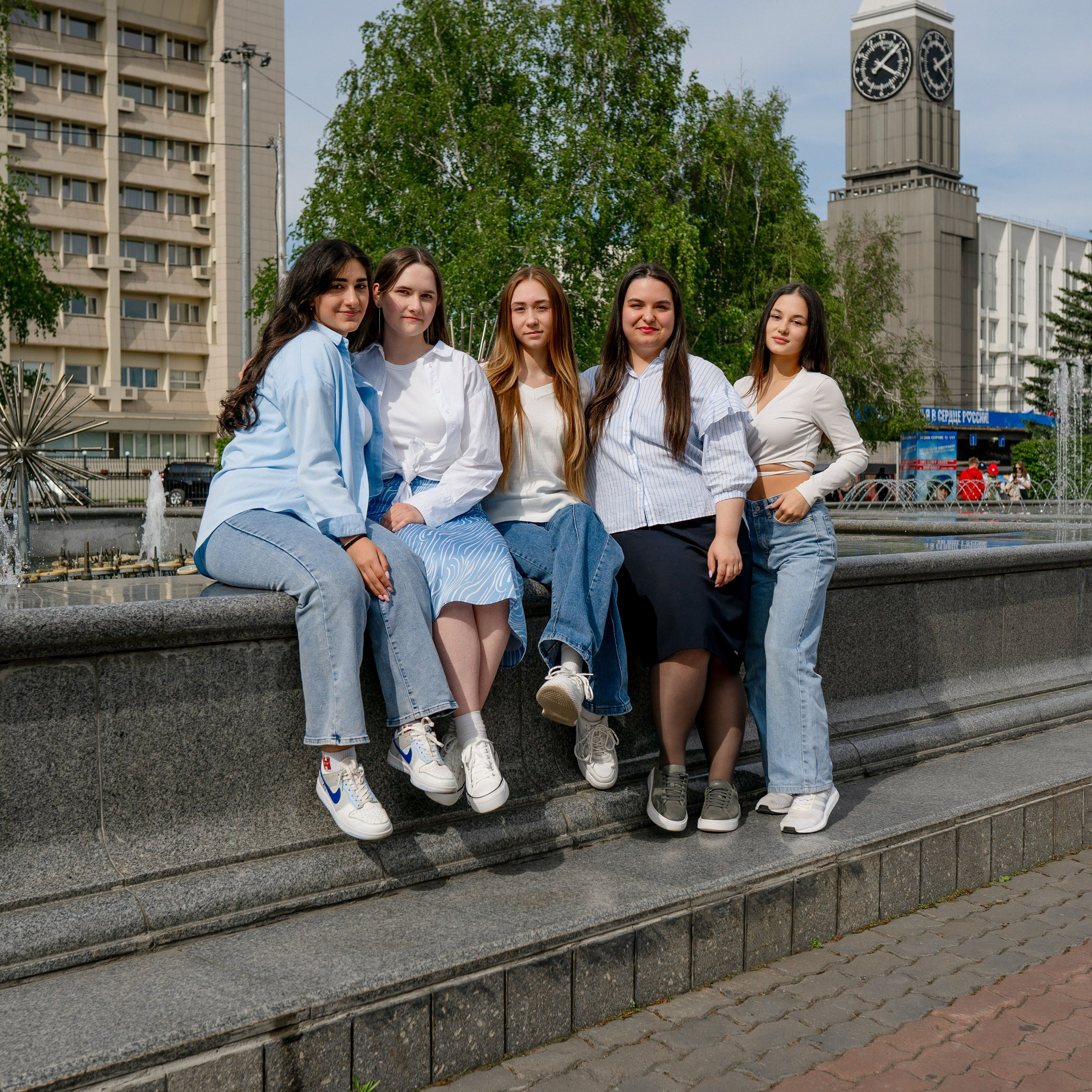 Фотосессия выпускников. Набережная Центральный район.