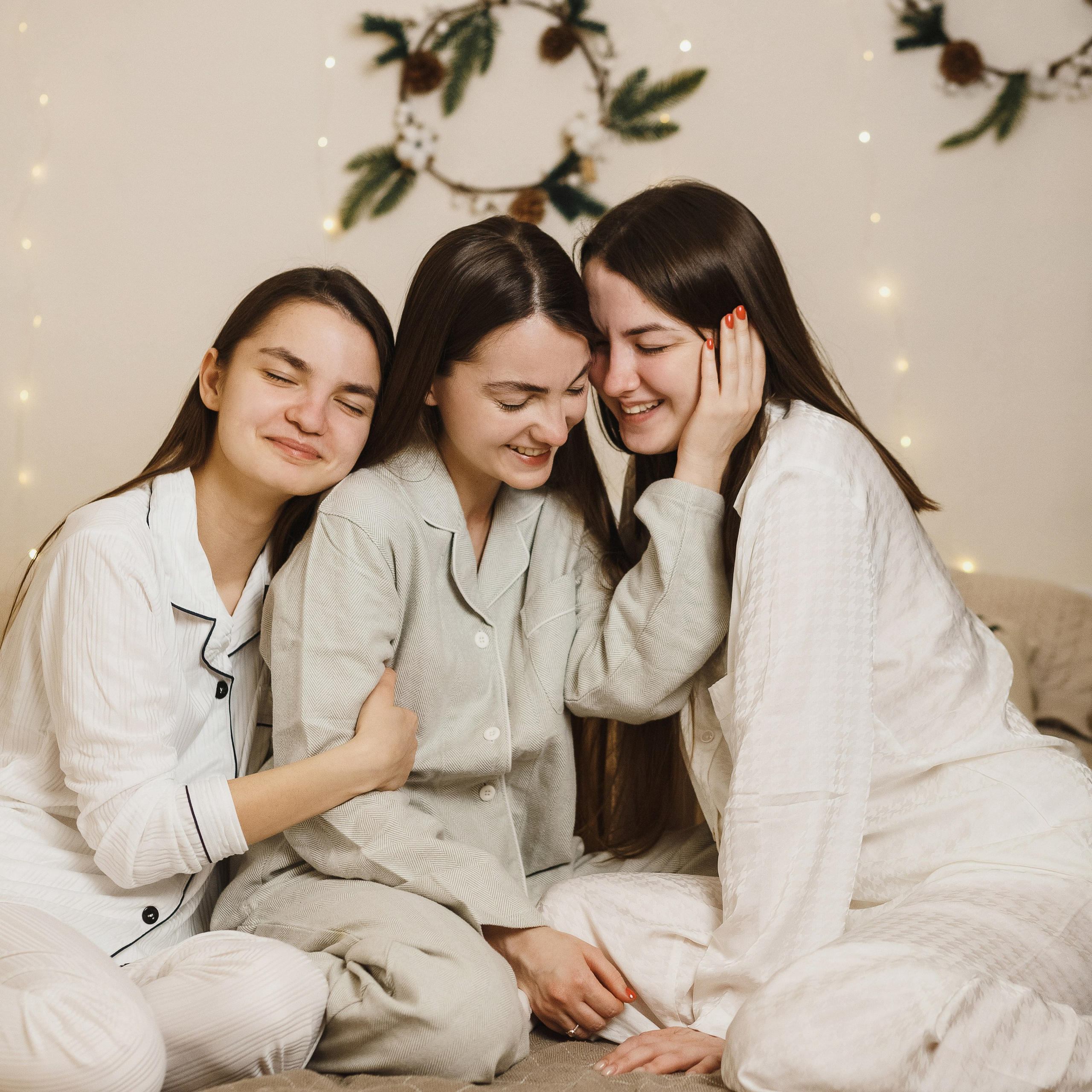 Лера Настя Кристина. Три сестры. Фотостудия Кристалл