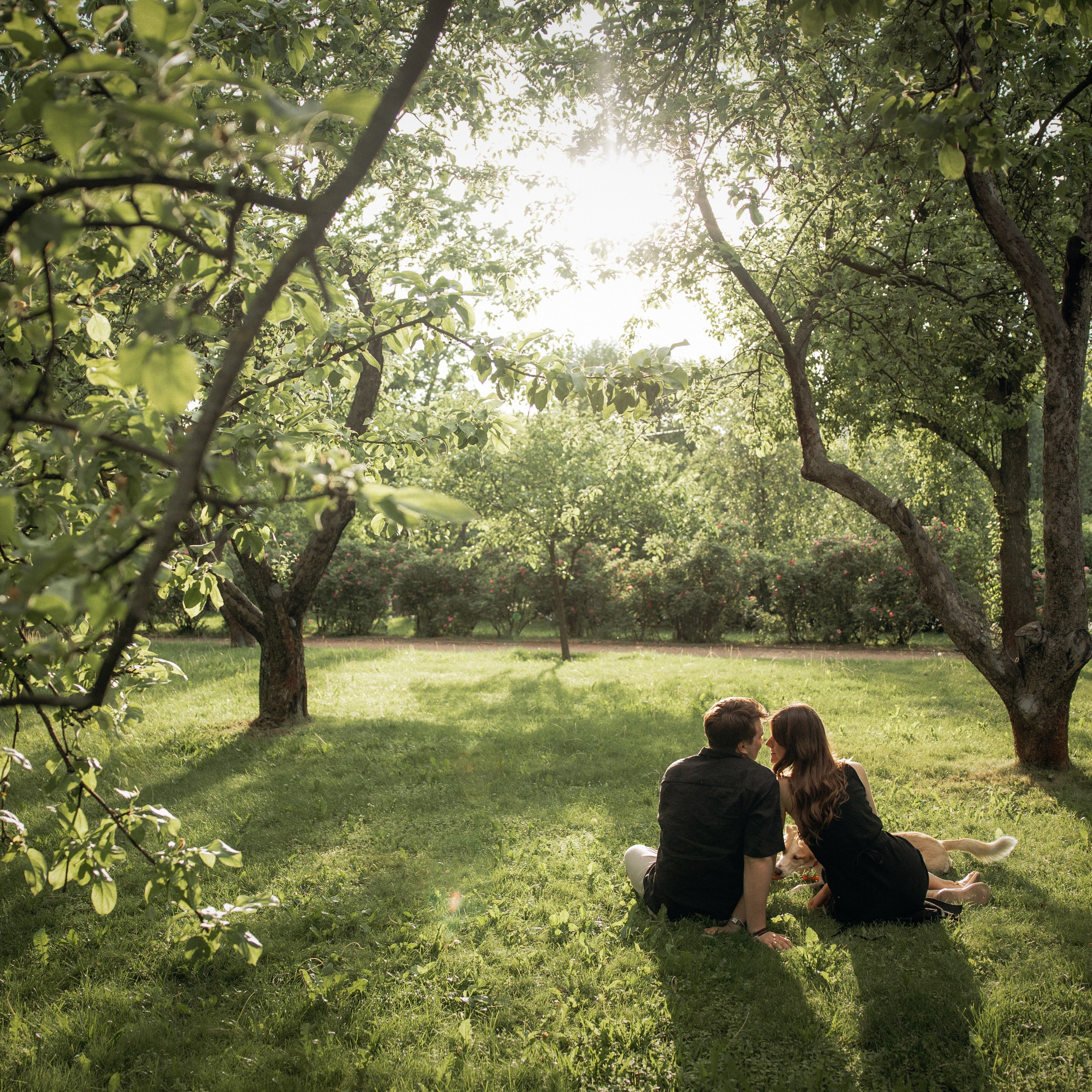 Парк Коломенское. Михаил, Анастасия и Ума.