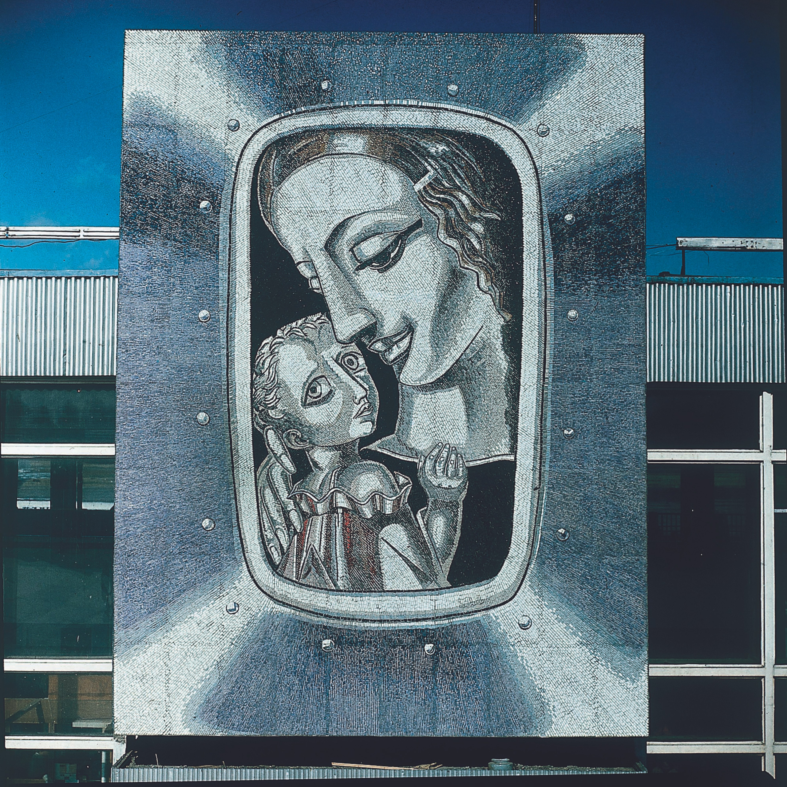 Мозаика «Сургутская мадонна», 1979-1981 гг., Сургут