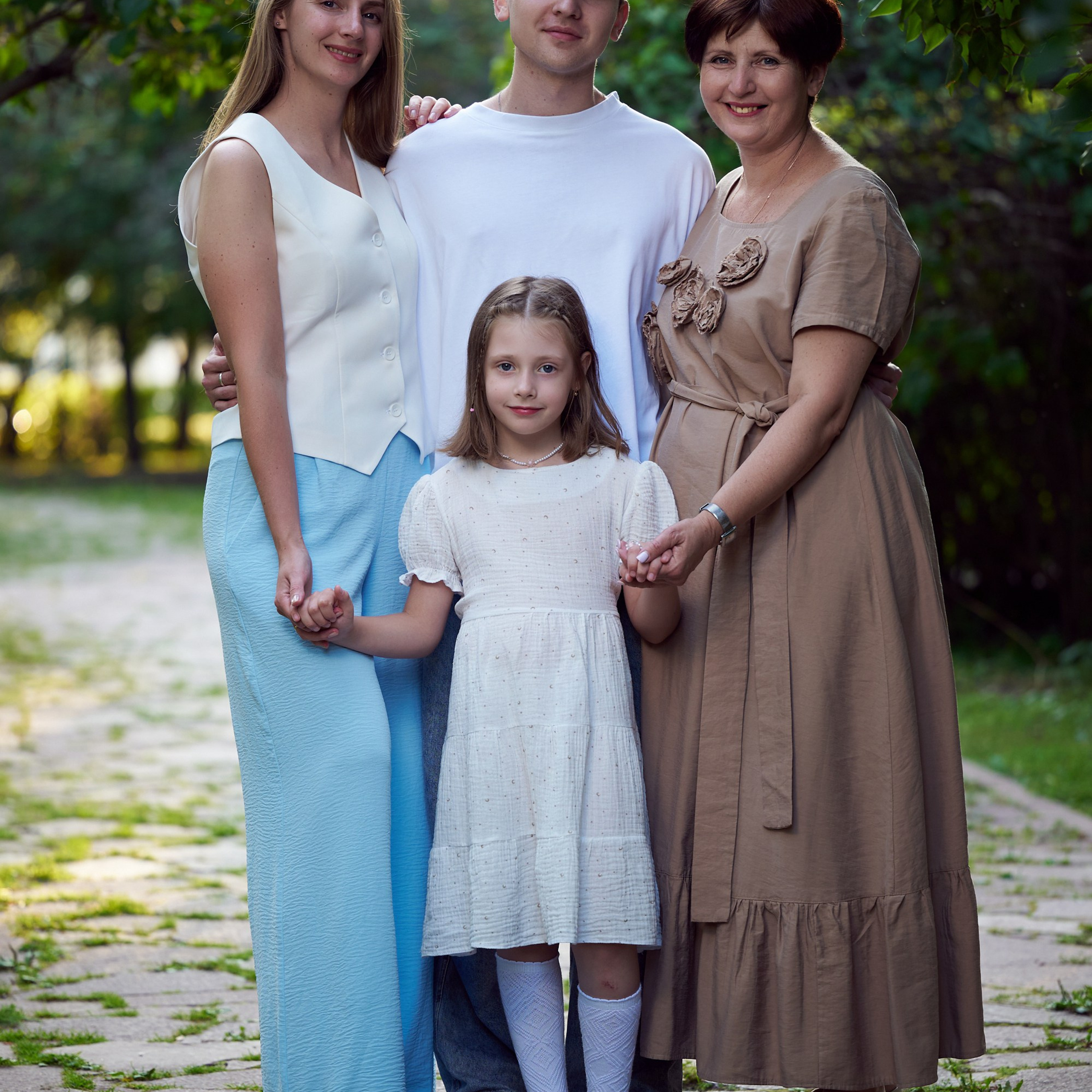 Семейная фотосессия в парке