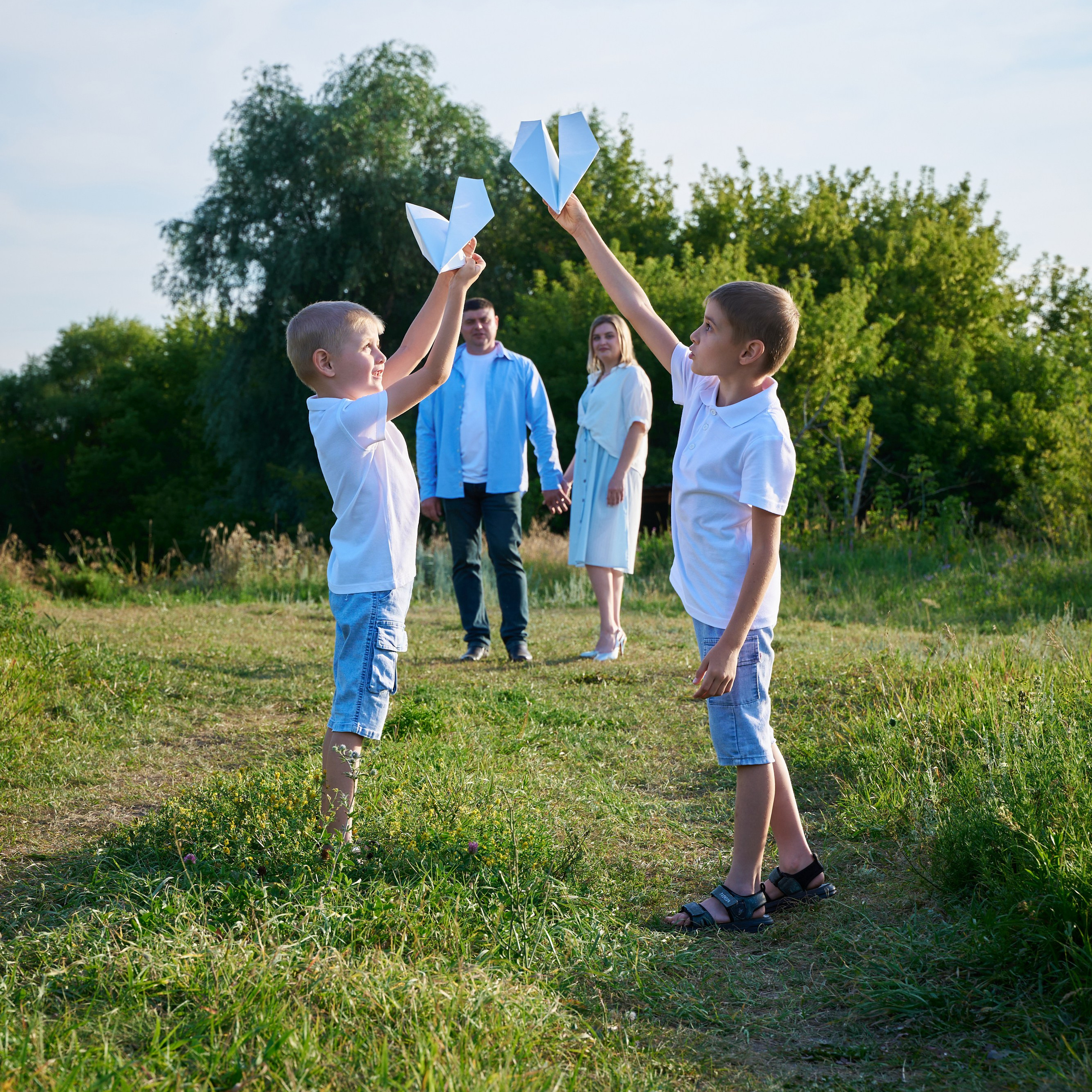 Семейная фотосессия на природе