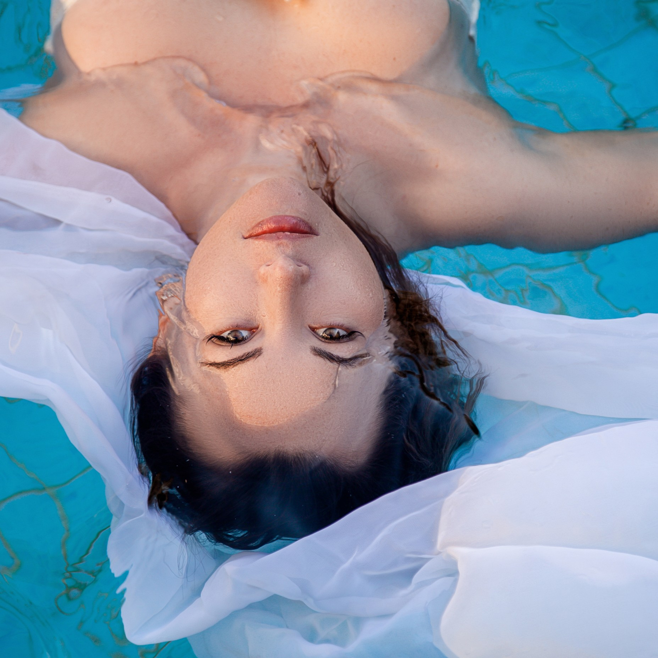 Съемка в бассейне