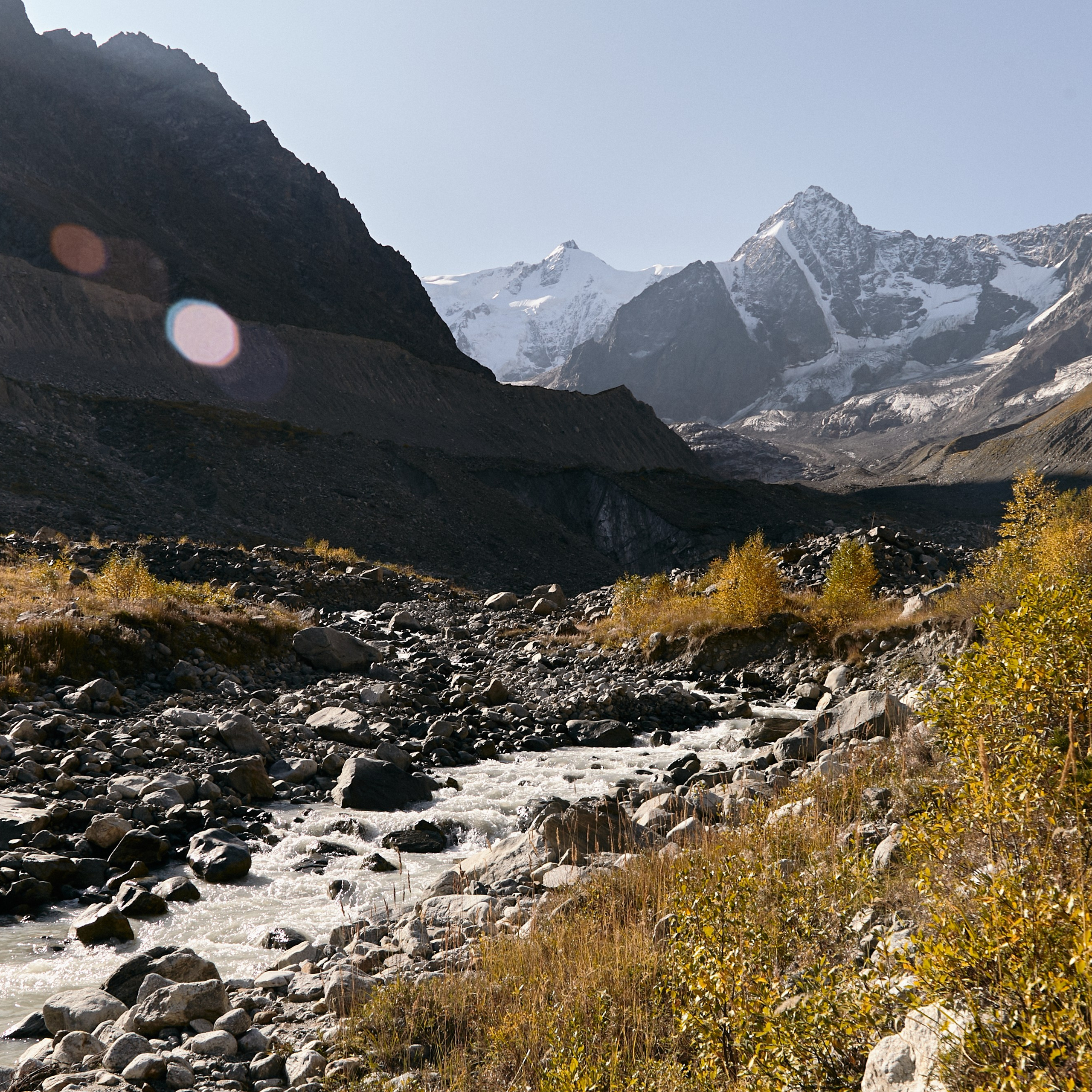Чегем, дорога к леднику Шаурту